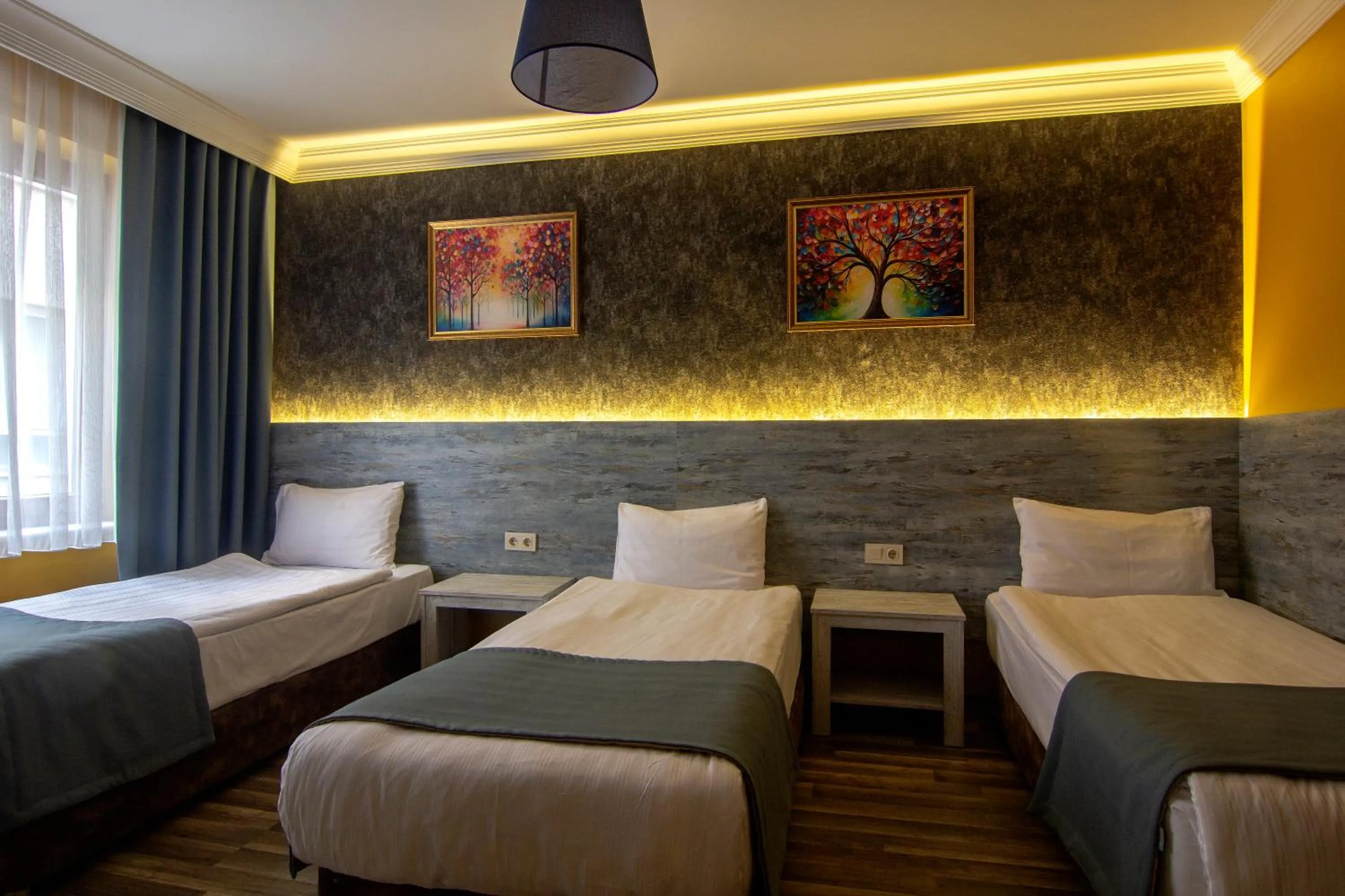 Bedroom, Bed in Baykara Hotel