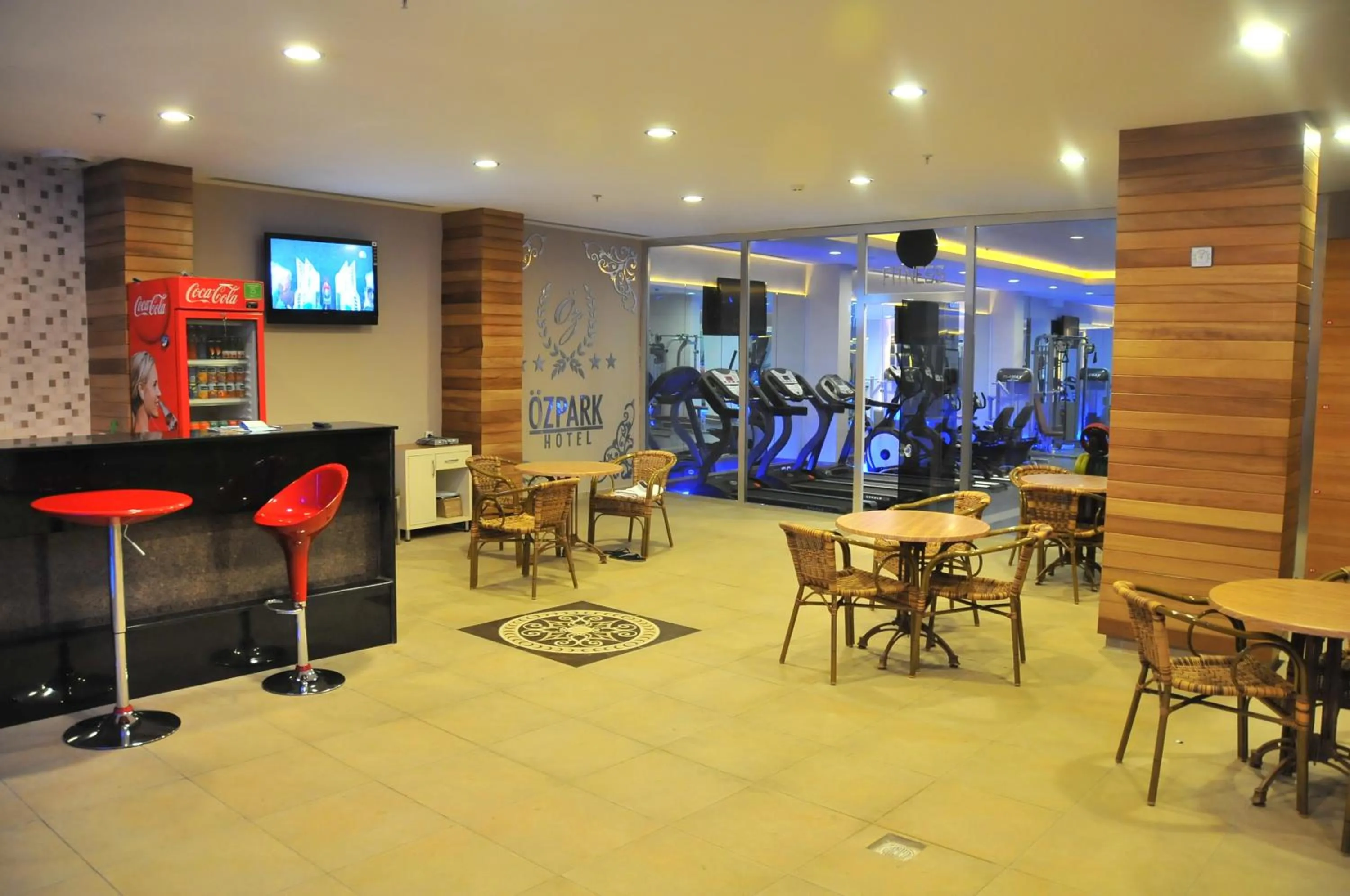 Fitness centre/facilities in Ozpark Hotel
