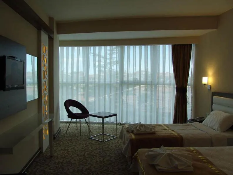 Bed in Ozpark Hotel