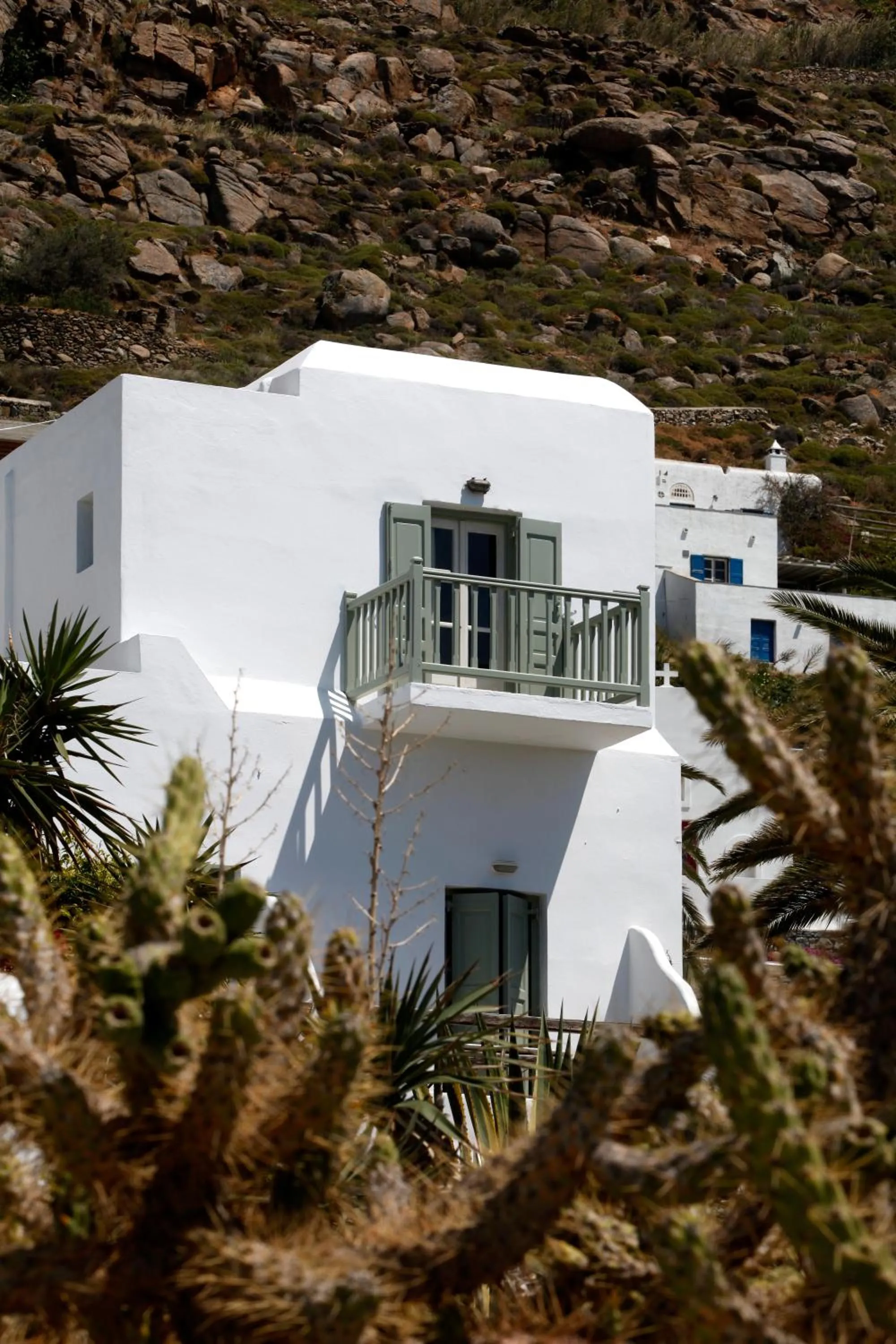 Facade/entrance in Olia Hotel