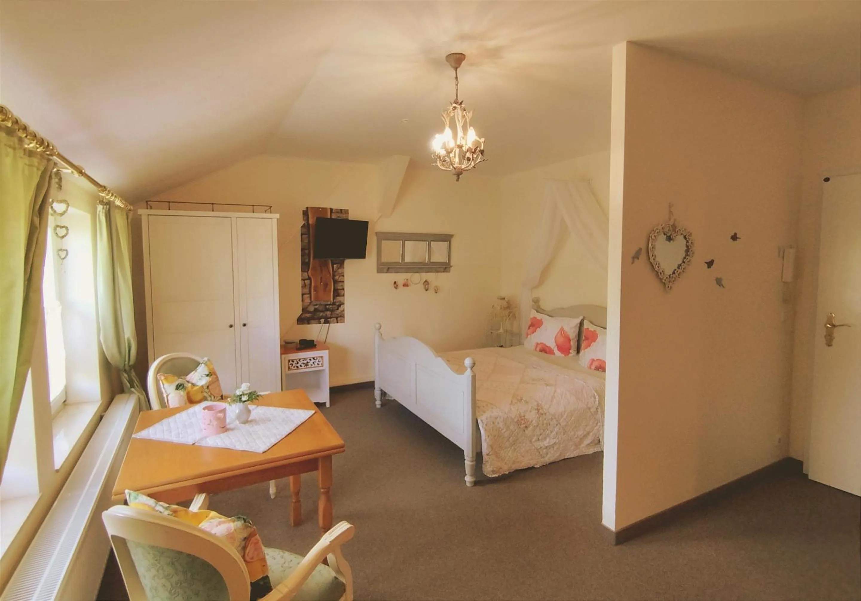 Bedroom, Bed in Kräuter & Märchen - Apartments