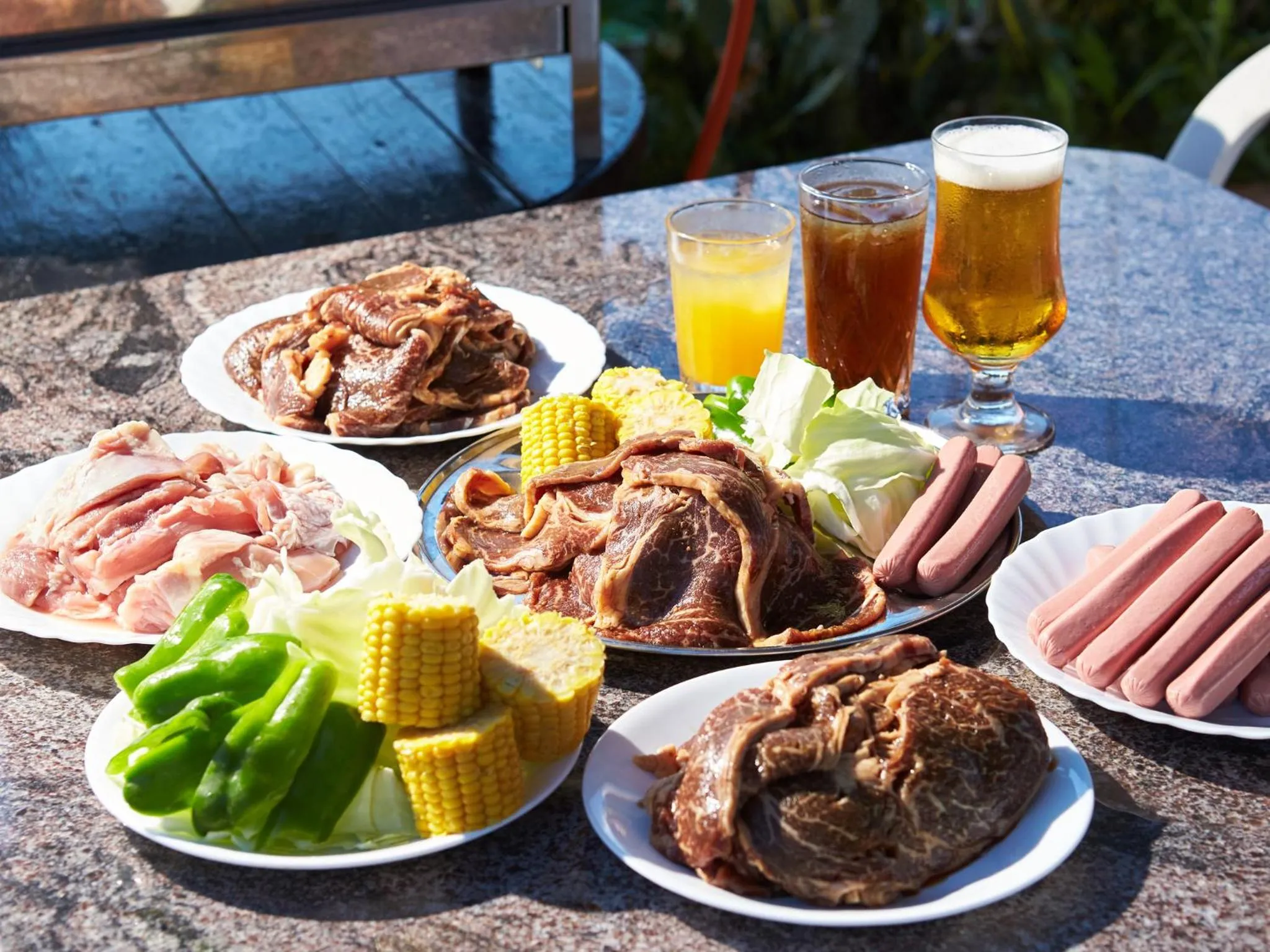 Dinner in The Pool Resort Villa Hasta Manana