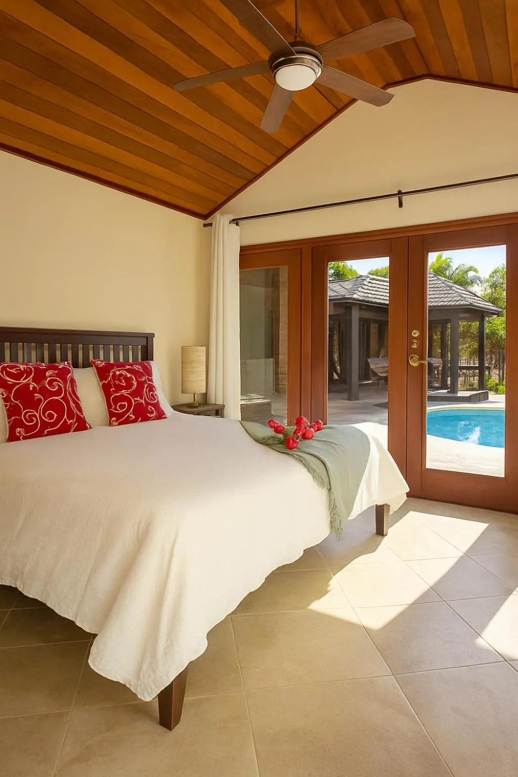 Bed in Marbucks Bed & Breakfast