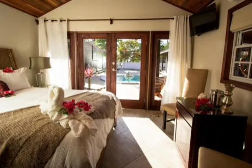 Bed in Marbucks Bed & Breakfast