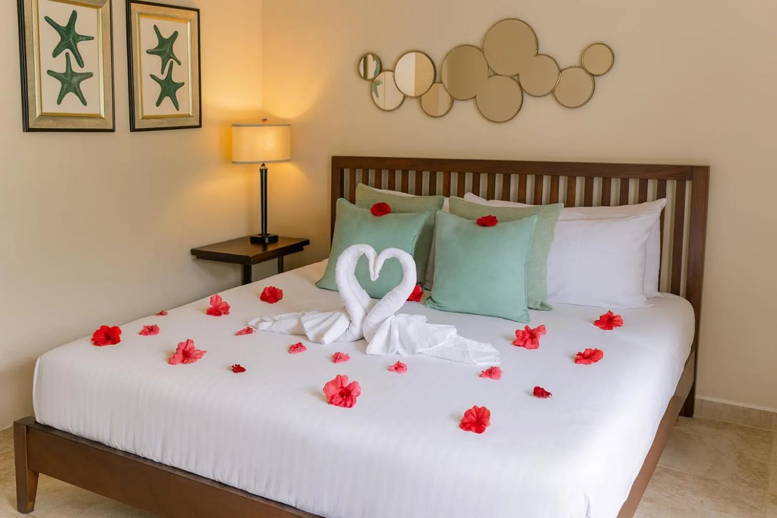 Bed in Marbucks Bed & Breakfast