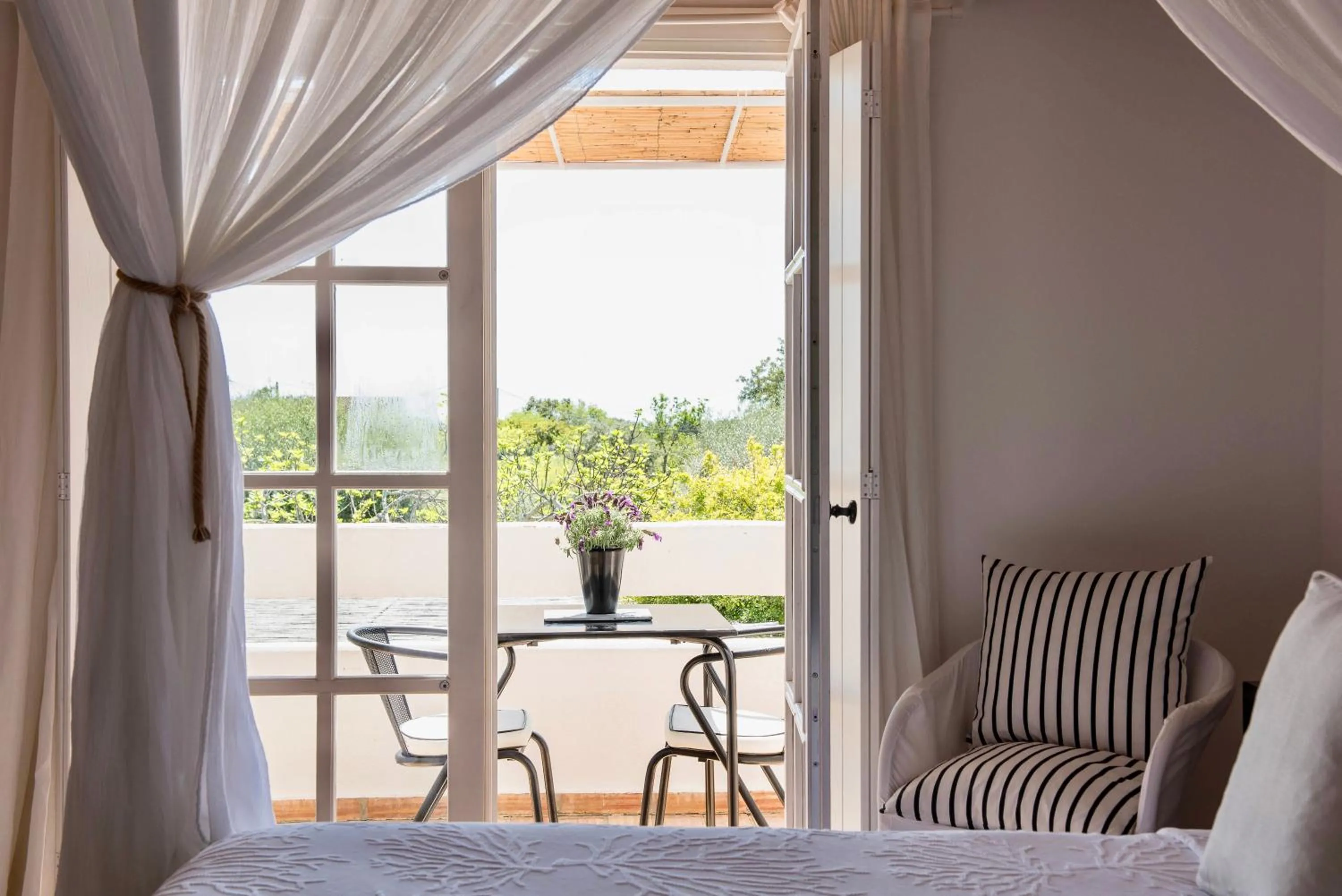 Garden view in Quinta da Lua