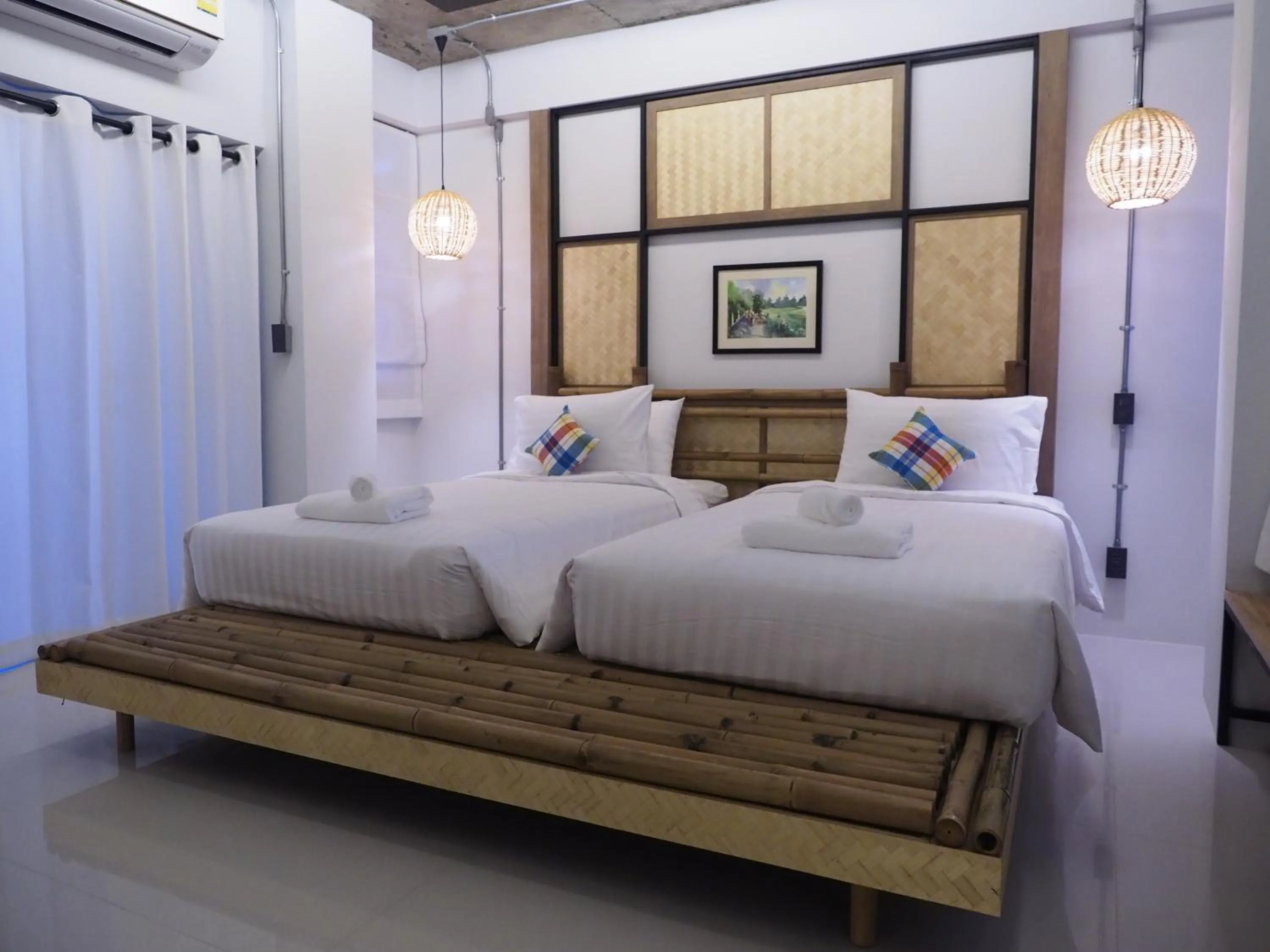 Bed in Luck Esan Loft