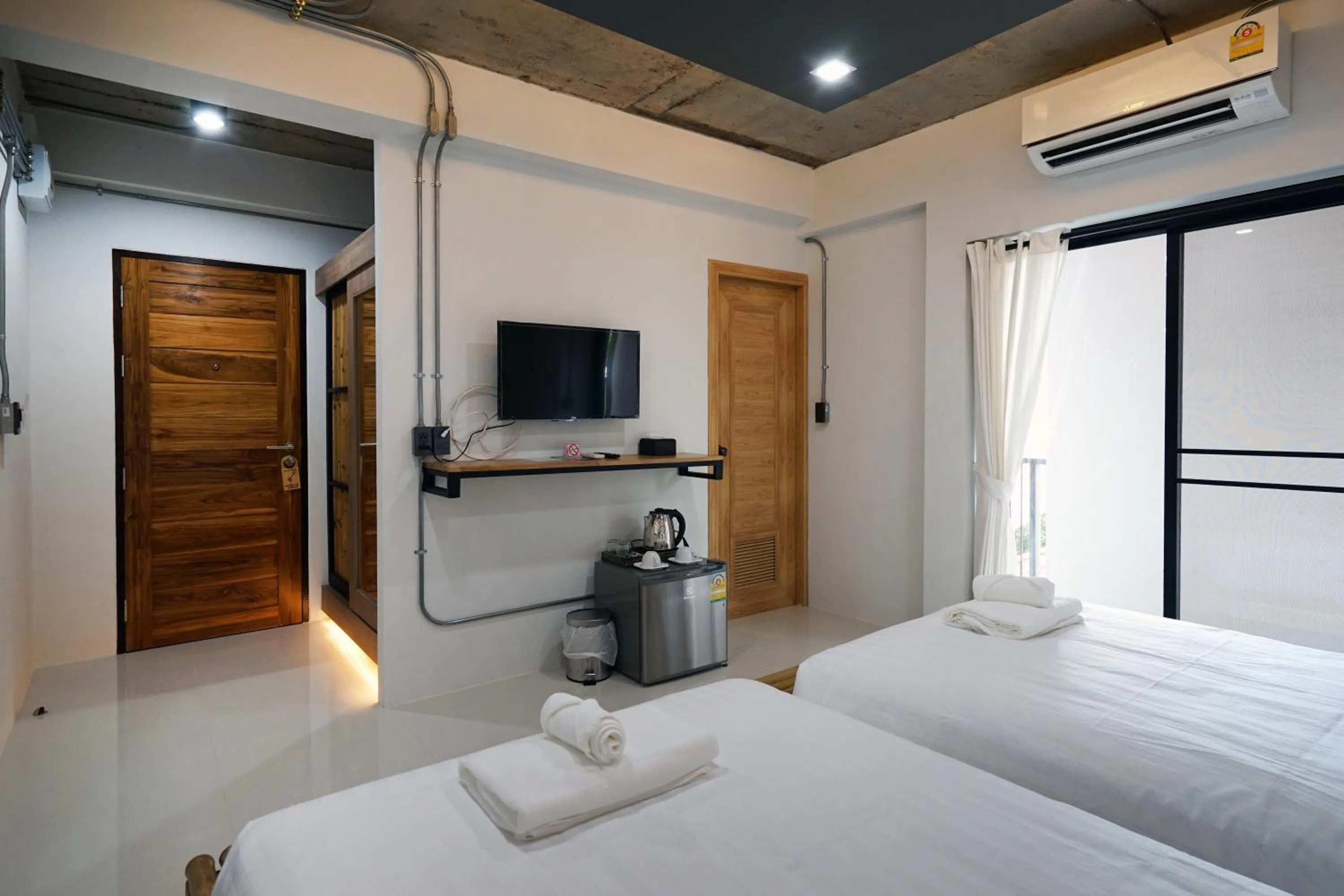 Bed in Luck Esan Loft