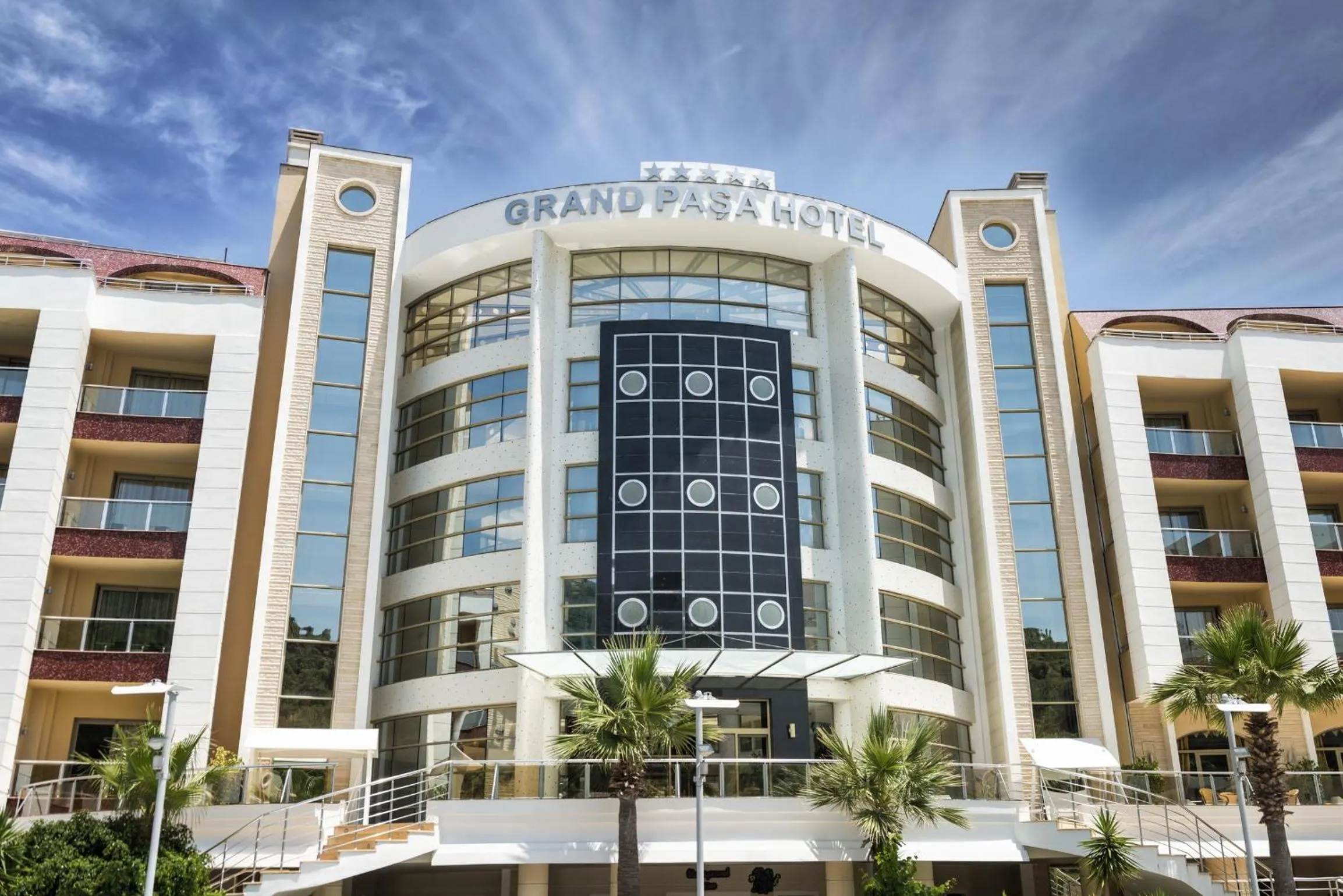 Facade/entrance in Grand Pasa Hotel