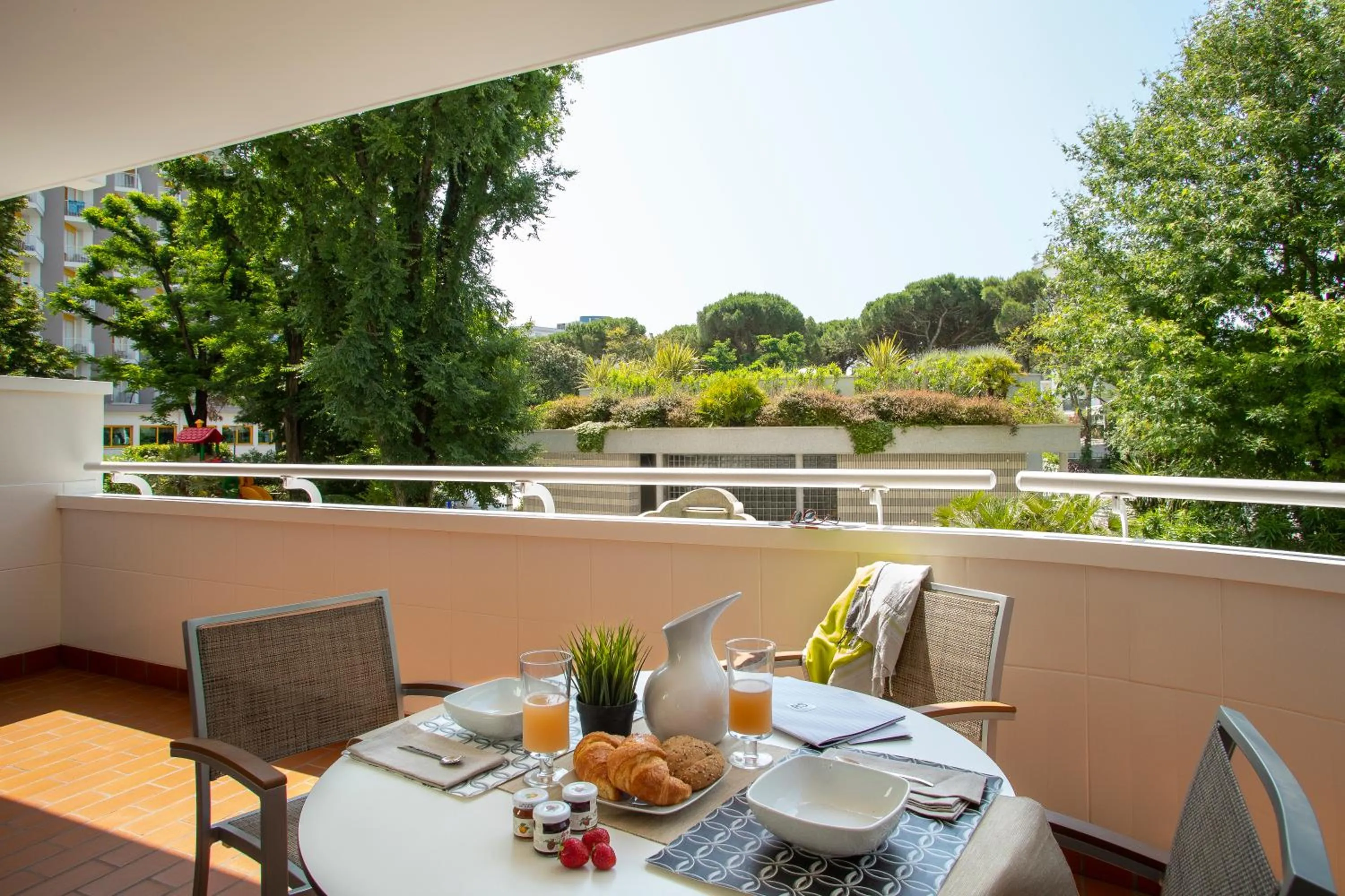 Balcony/Terrace in Residence Serenissima