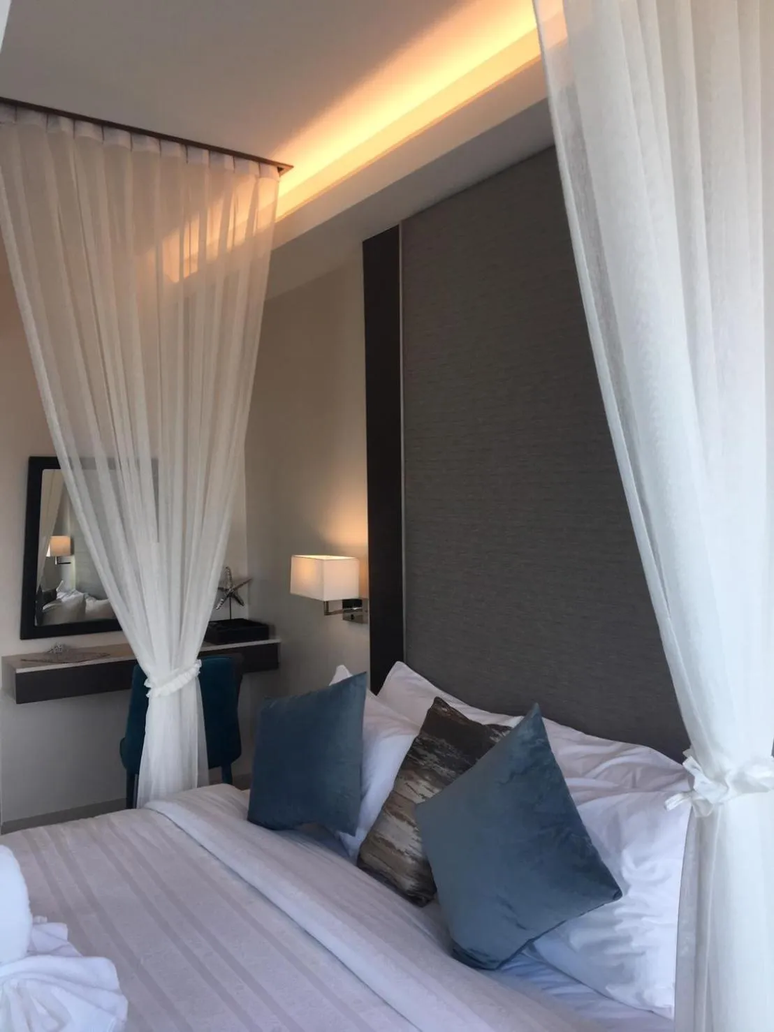 Bed in La Playa Beach Front Pool Villa Cha-am,Huahin