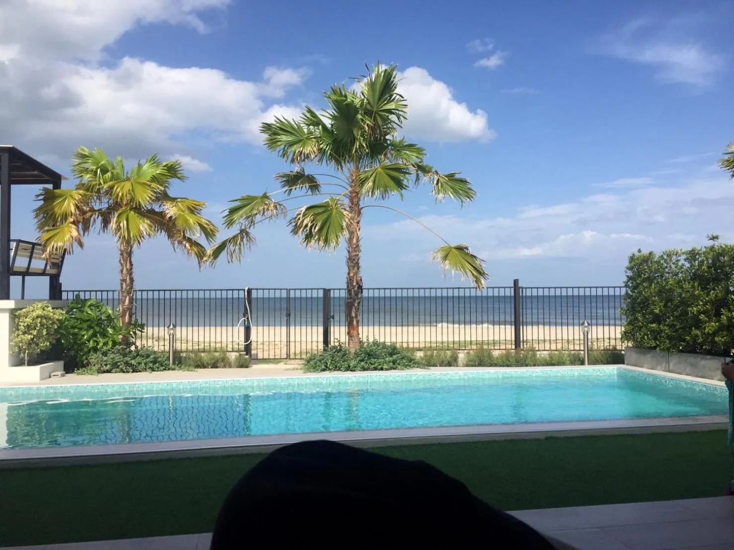 Swimming pool in La Playa Beach Front Pool Villa Cha-am,Huahin