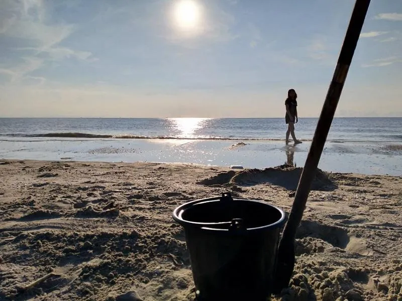 Beach in La Playa Beach Front Pool Villa Cha-am,Huahin