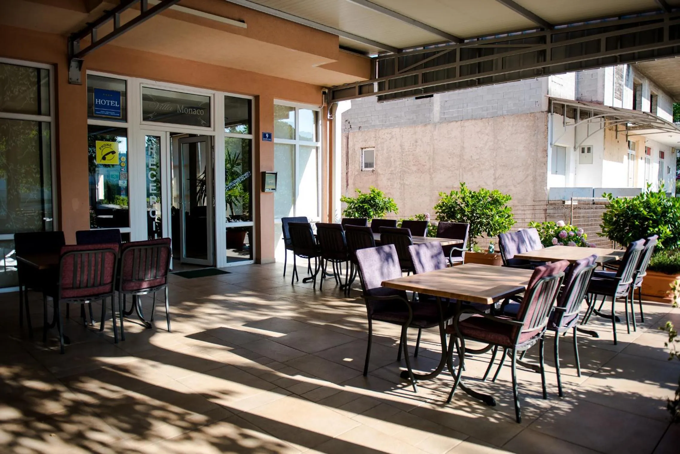 Balcony/Terrace in Hotel Villa Monako
