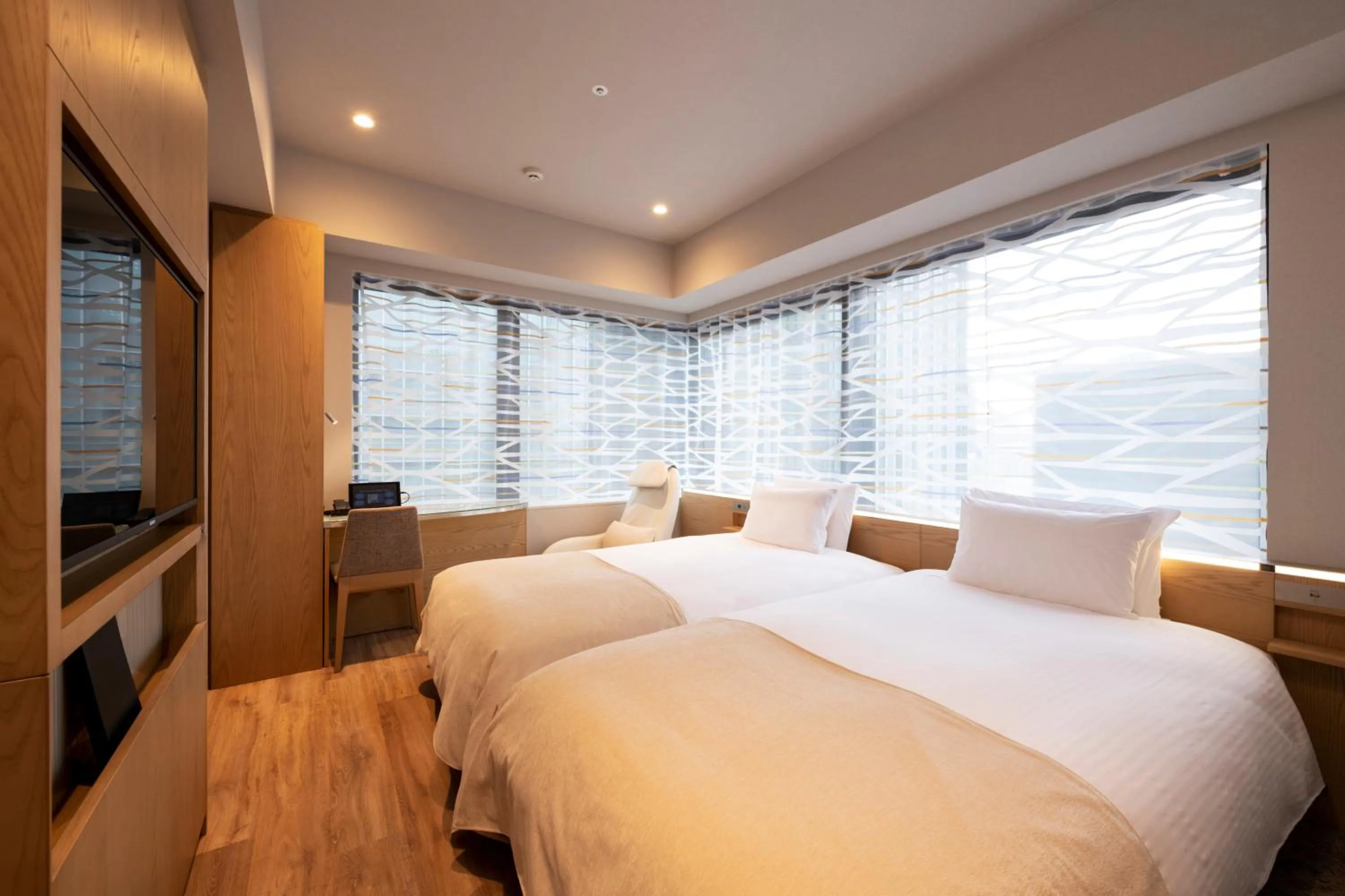 Bed in remm Tokyo Kyobashi