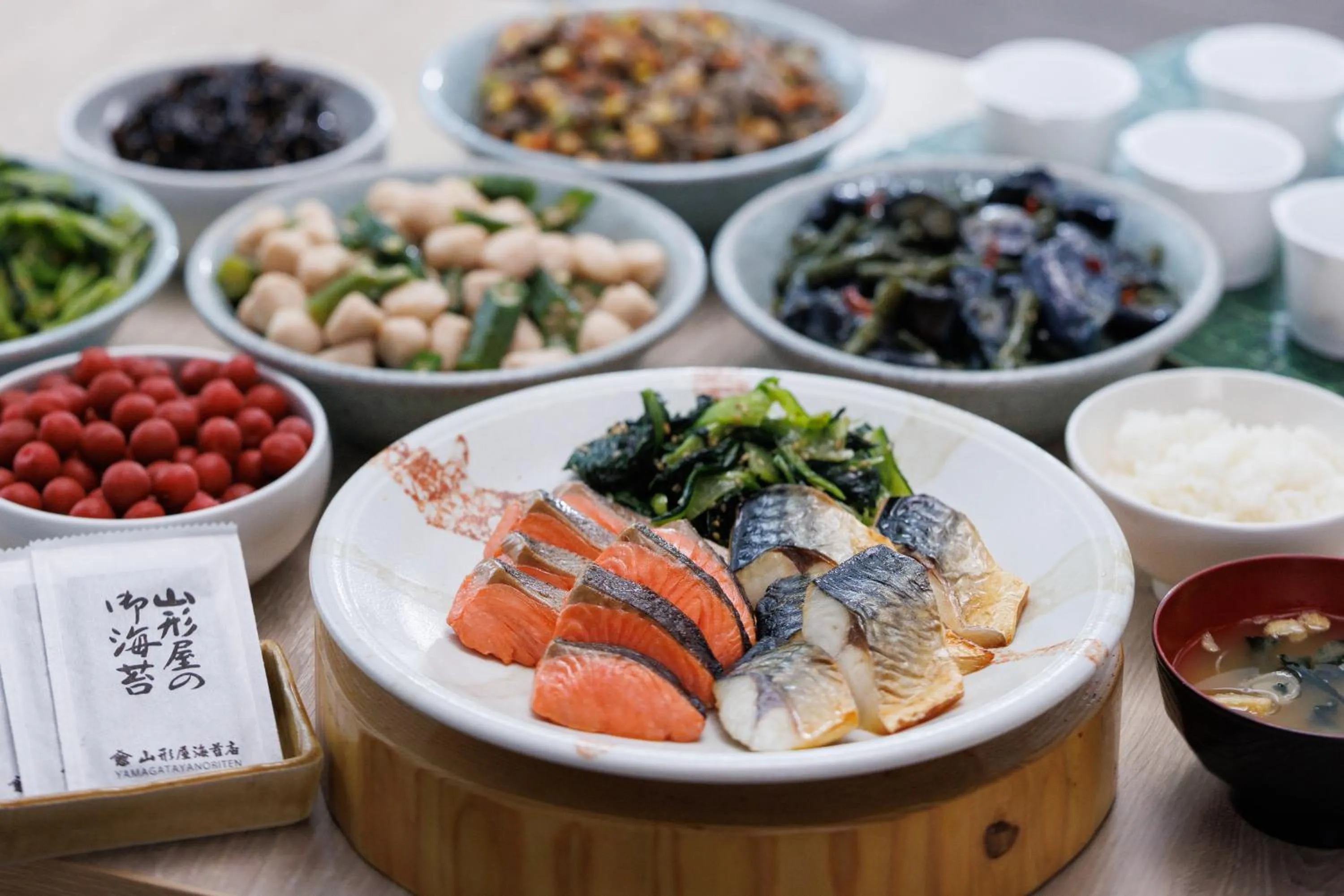 Buffet breakfast in remm Tokyo Kyobashi