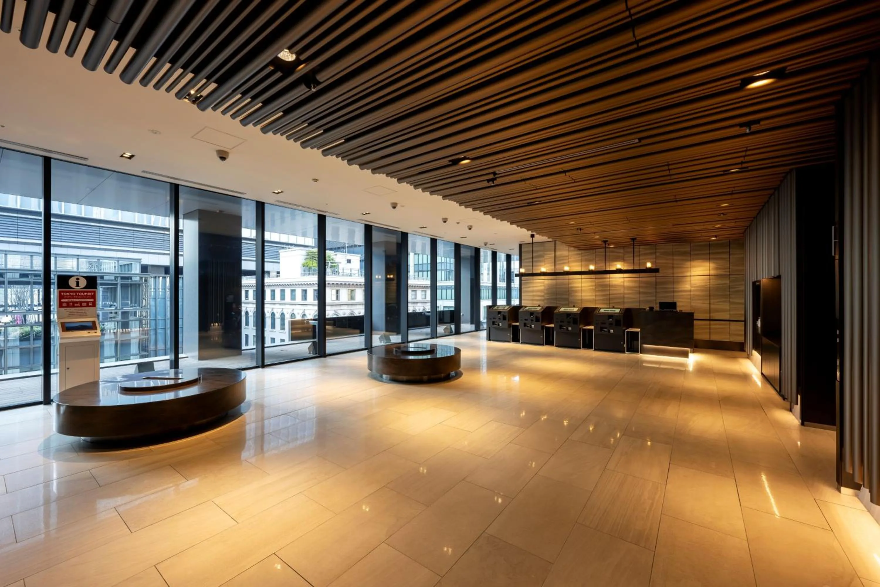 Lobby or reception in remm Tokyo Kyobashi