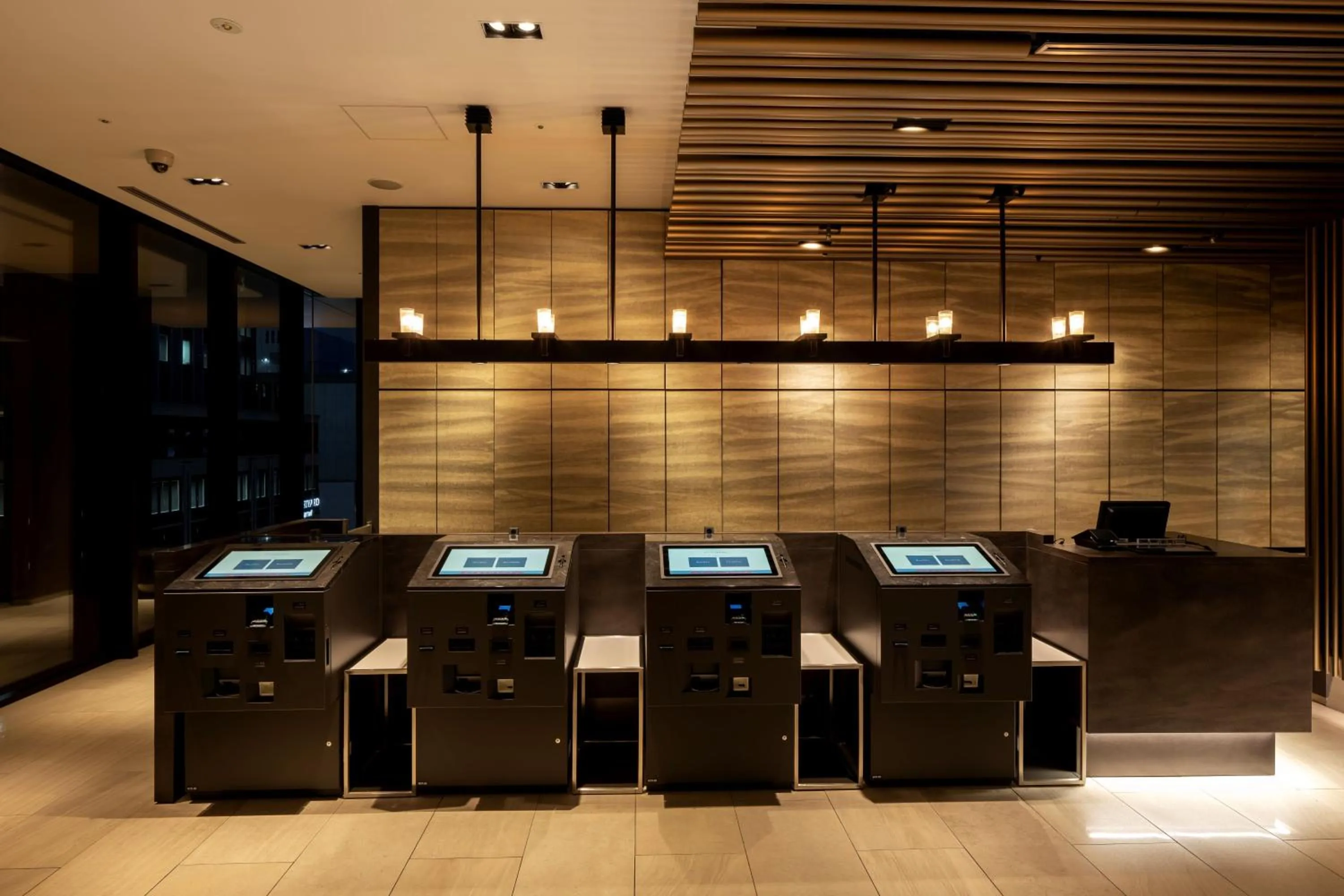 Lobby or reception in remm Tokyo Kyobashi