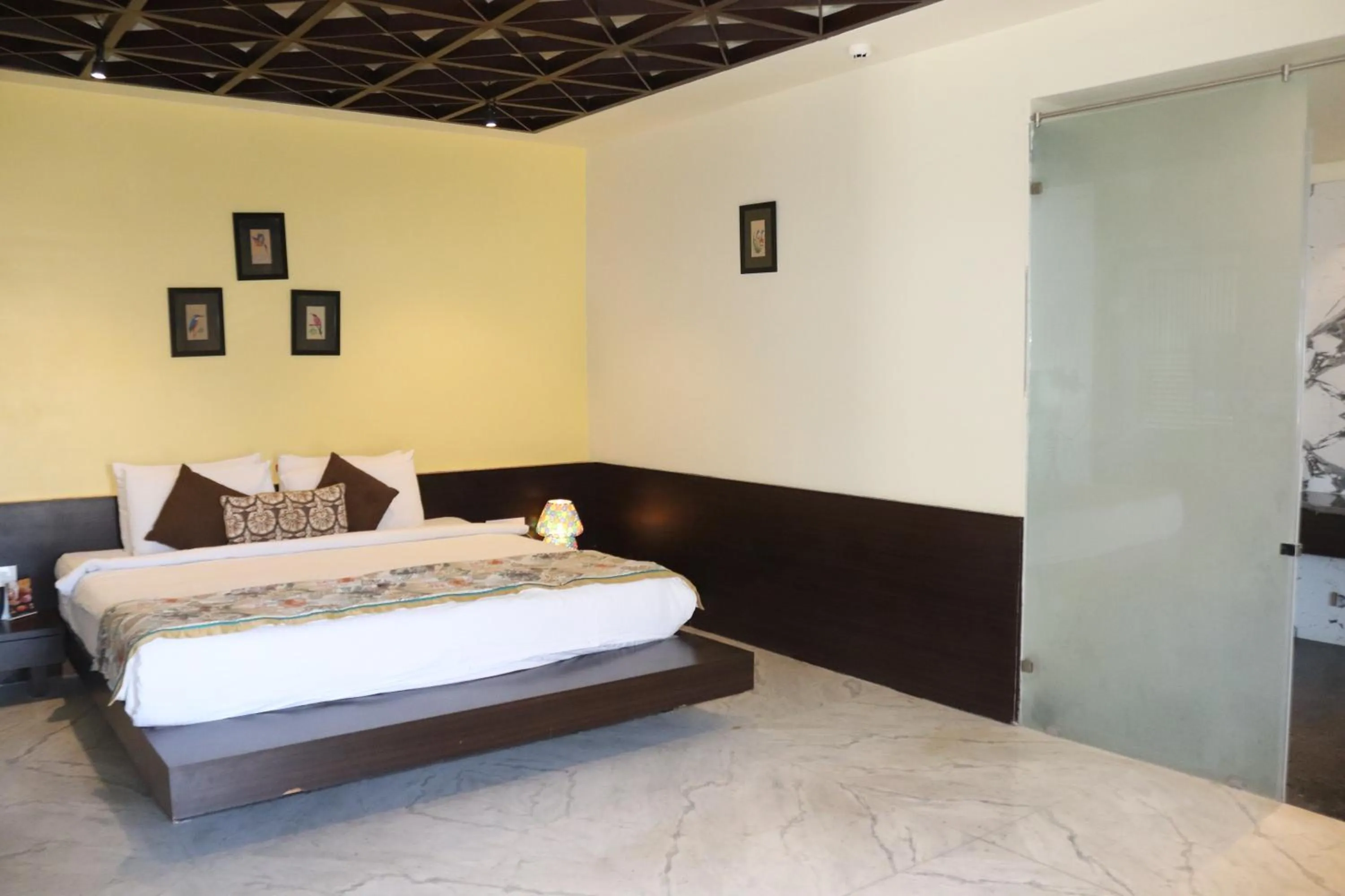 Bed in The Kumbha Residency by Trulyy - A Luxury Resort and Spa