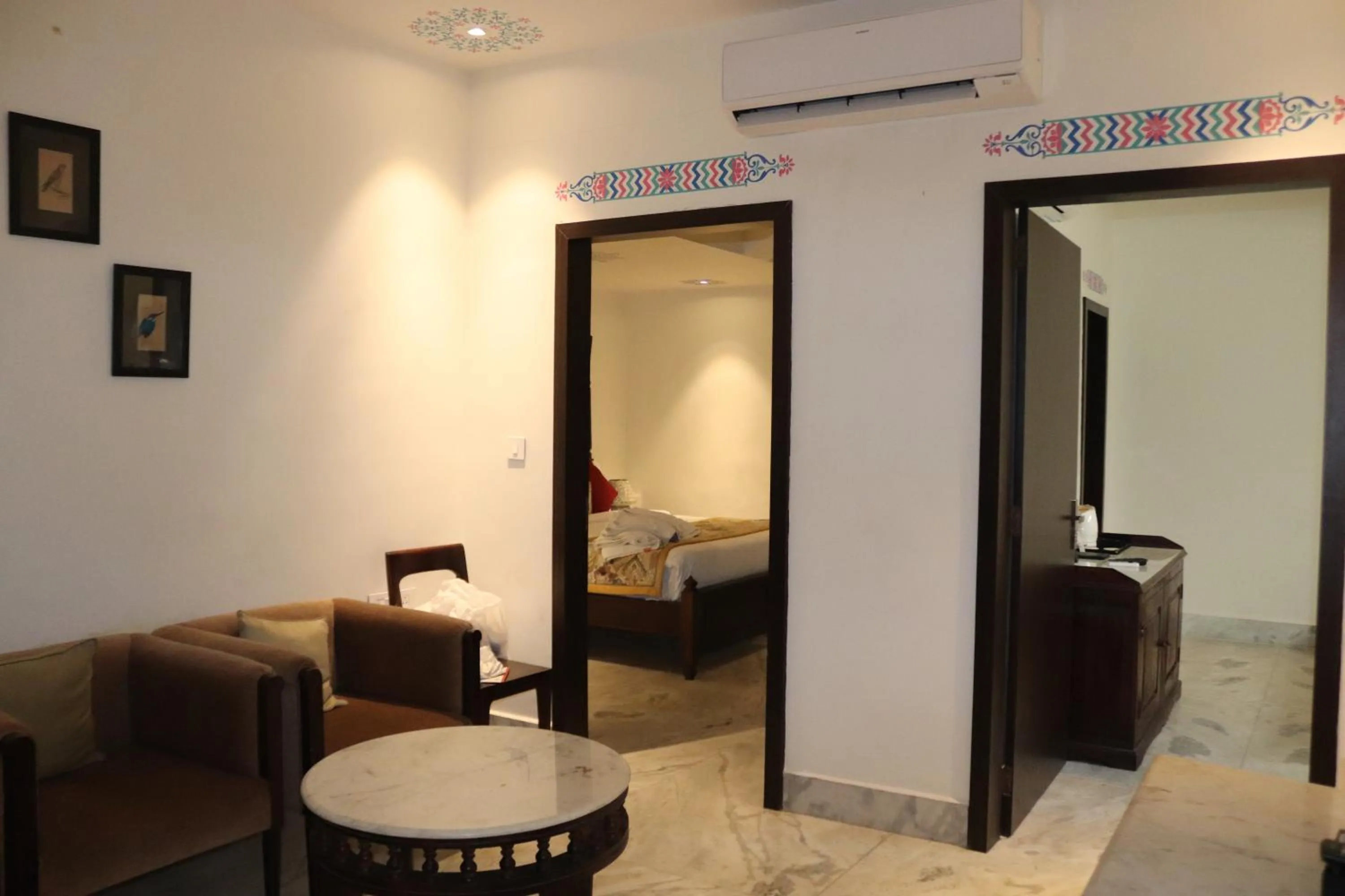 Seating area in The Kumbha Residency by Trulyy - A Luxury Resort and Spa