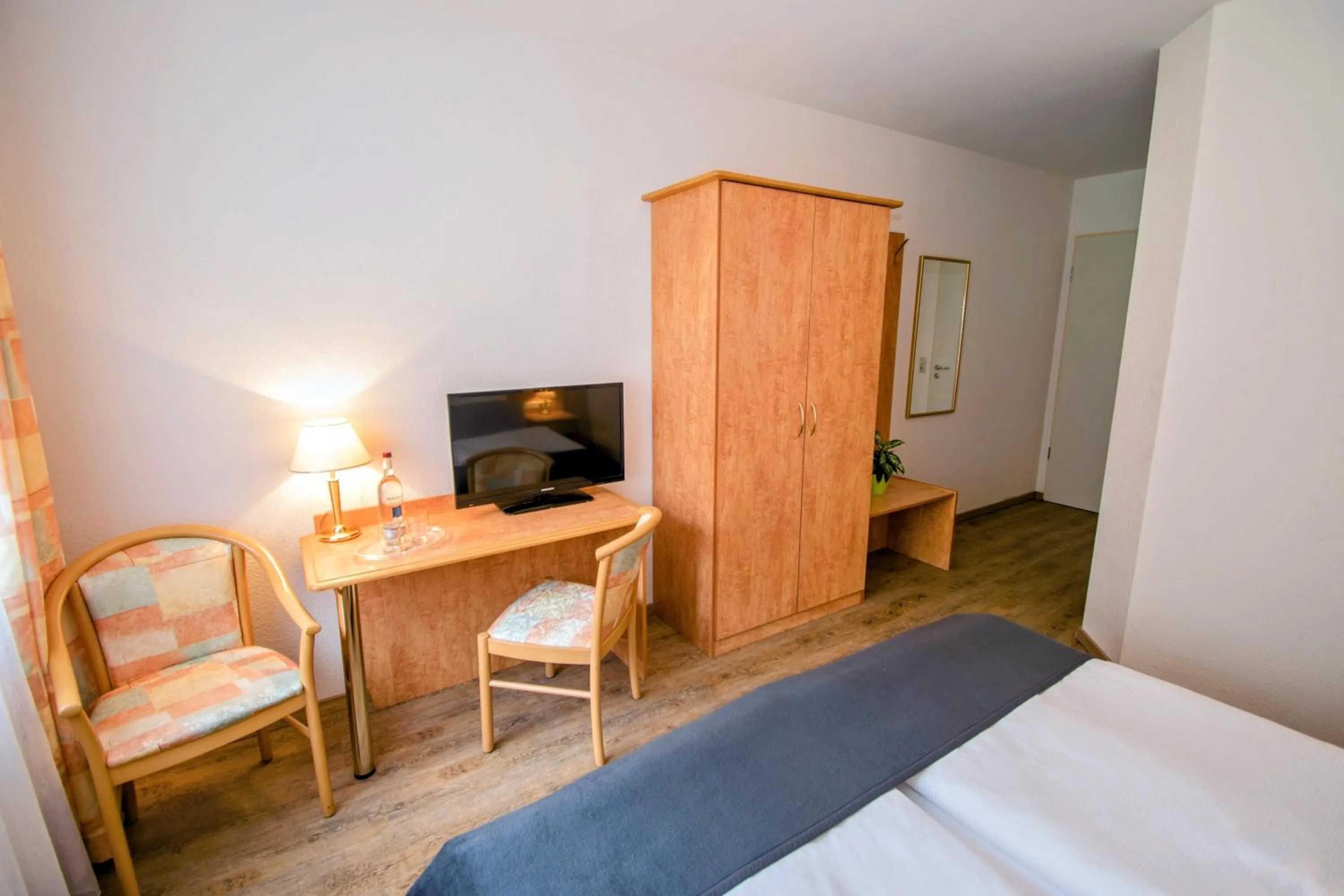 Bed in Landhotel Ringelsteiner Mühle