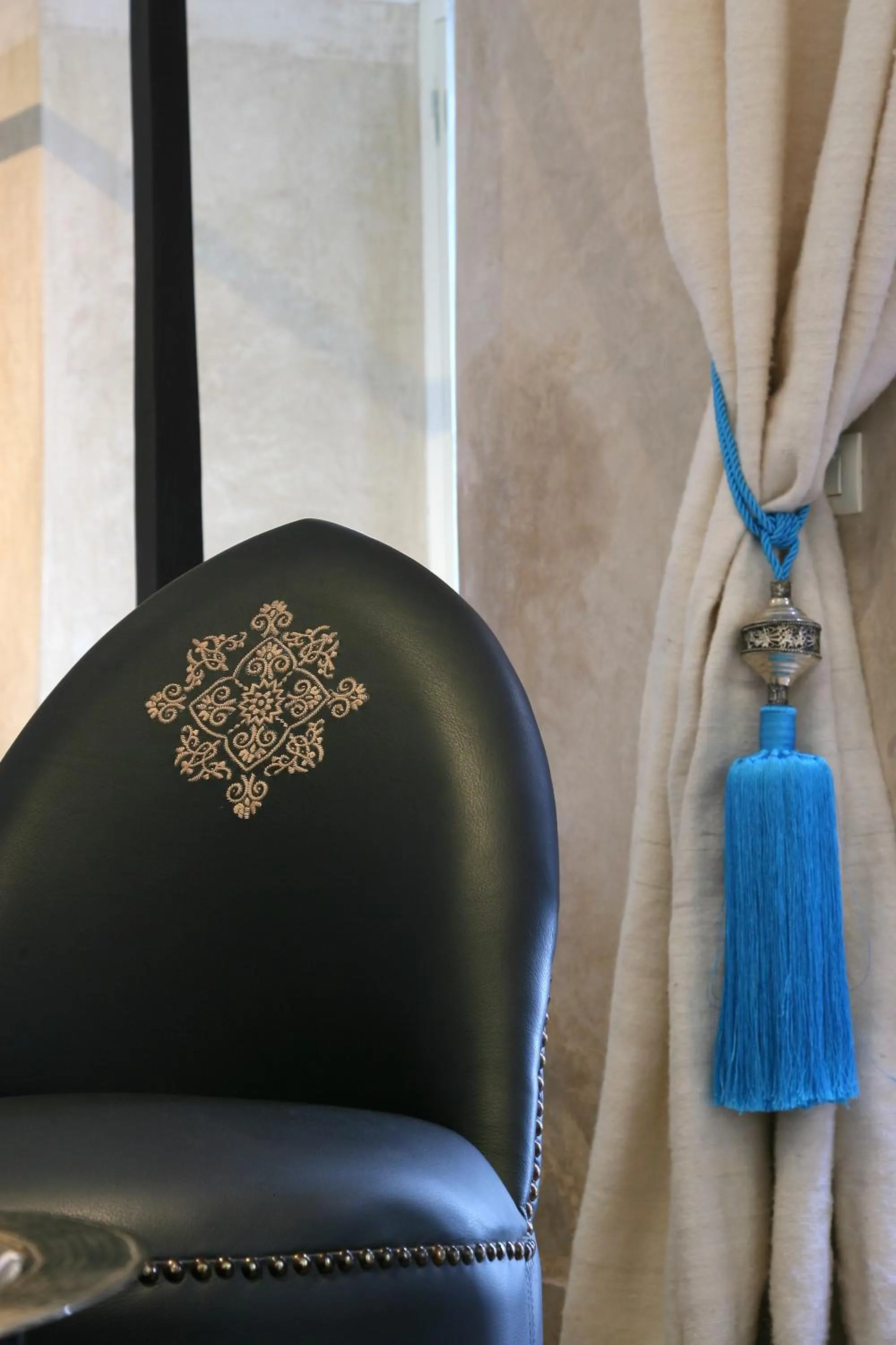 Decorative detail in Riad Dar Asam