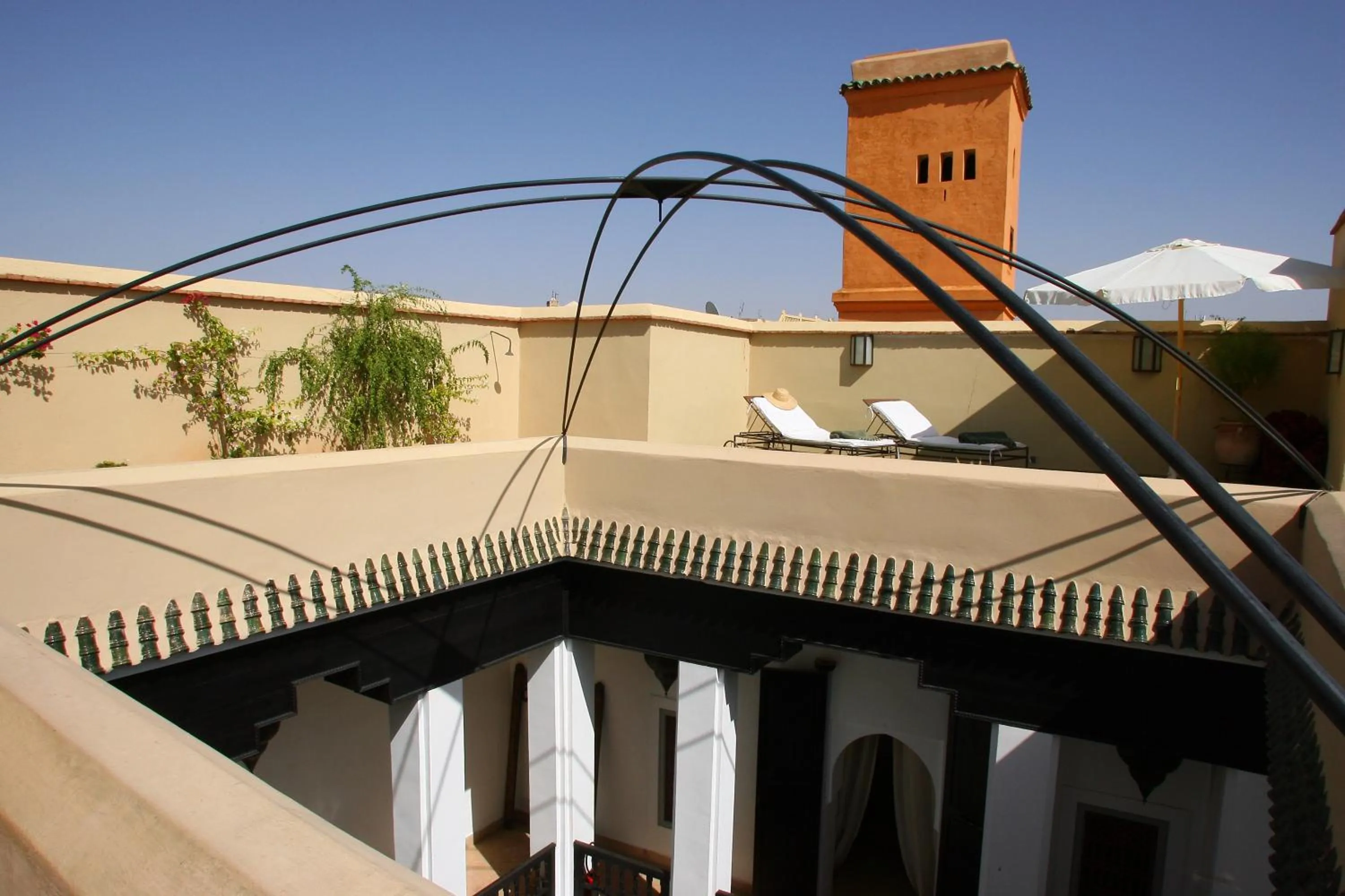 Patio in Riad Dar Asam