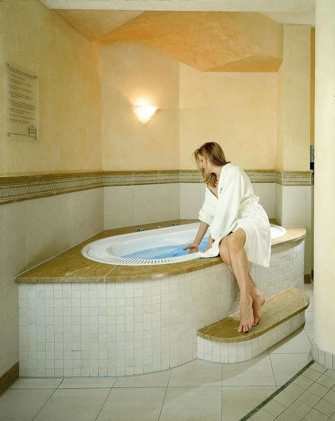 Hot Tub in Hotel Rauch