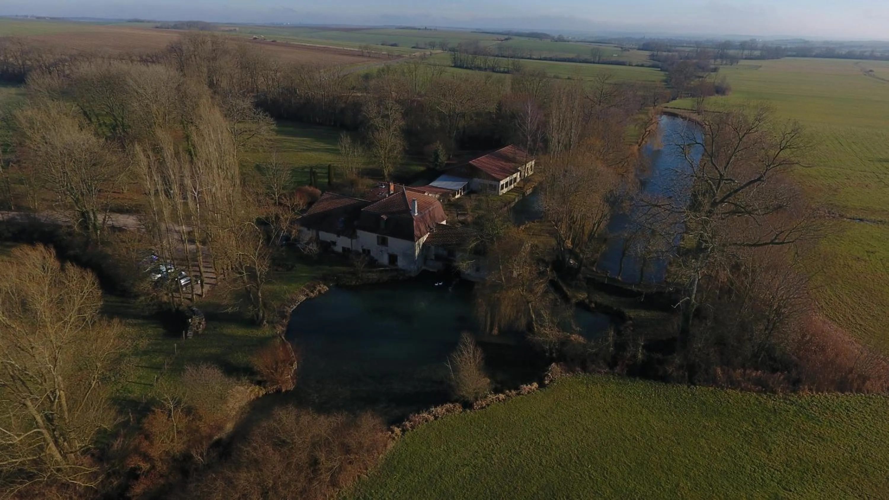 Bird's eye view in LOGIS Hôtel Le Chantoiseau