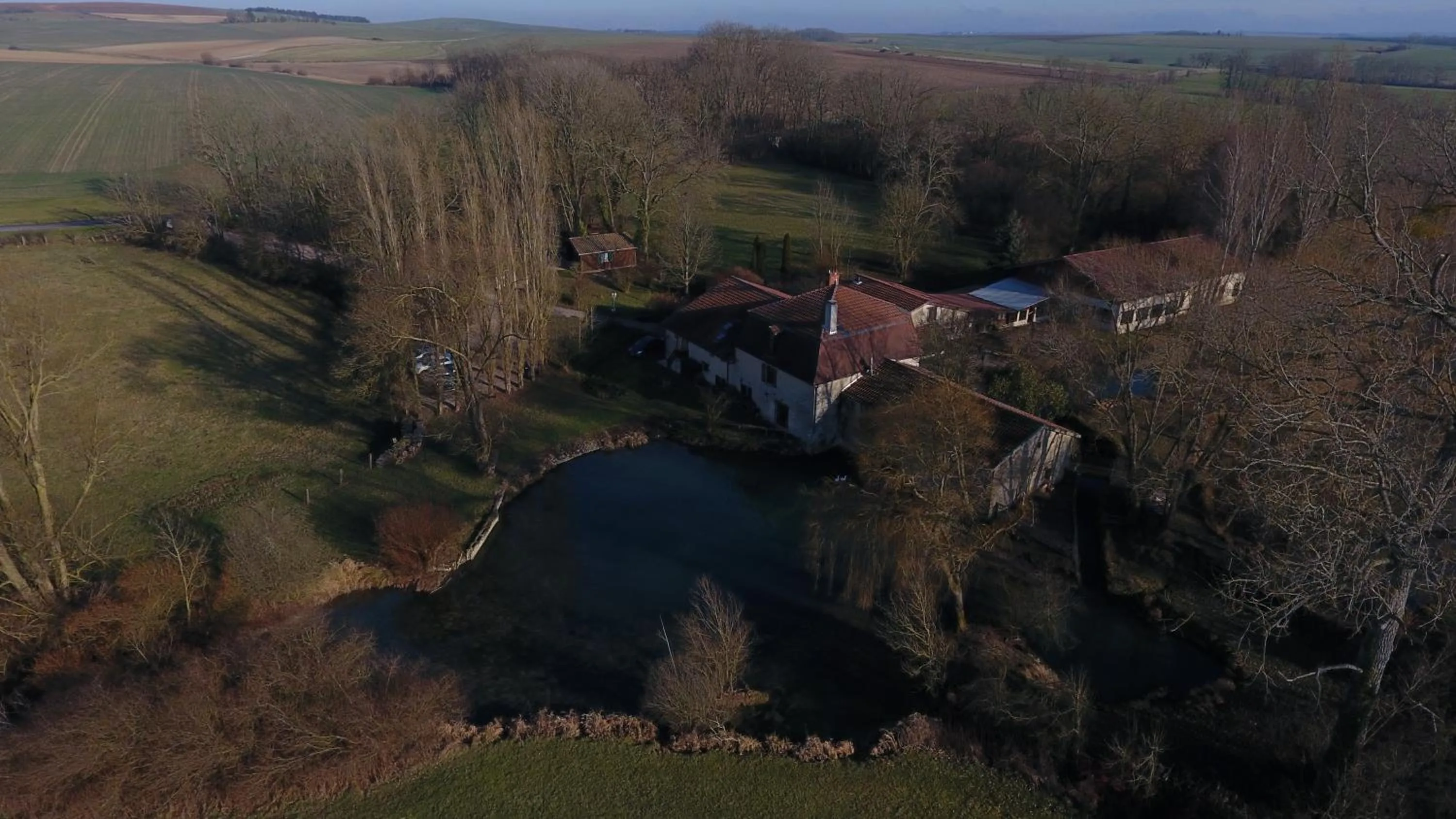Bird's eye view in LOGIS Hôtel Le Chantoiseau