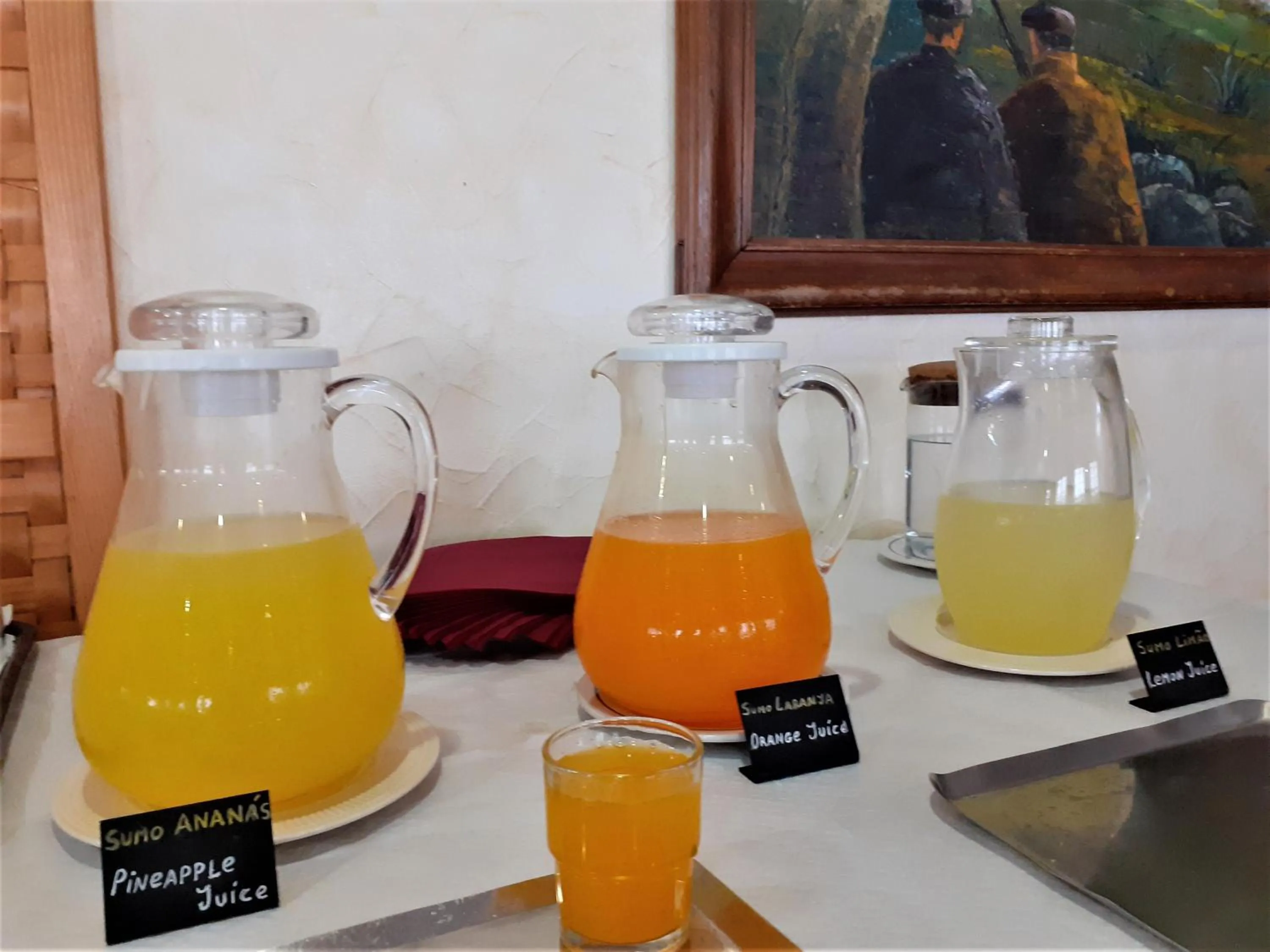 Breakfast in Hotel Santa Cruz