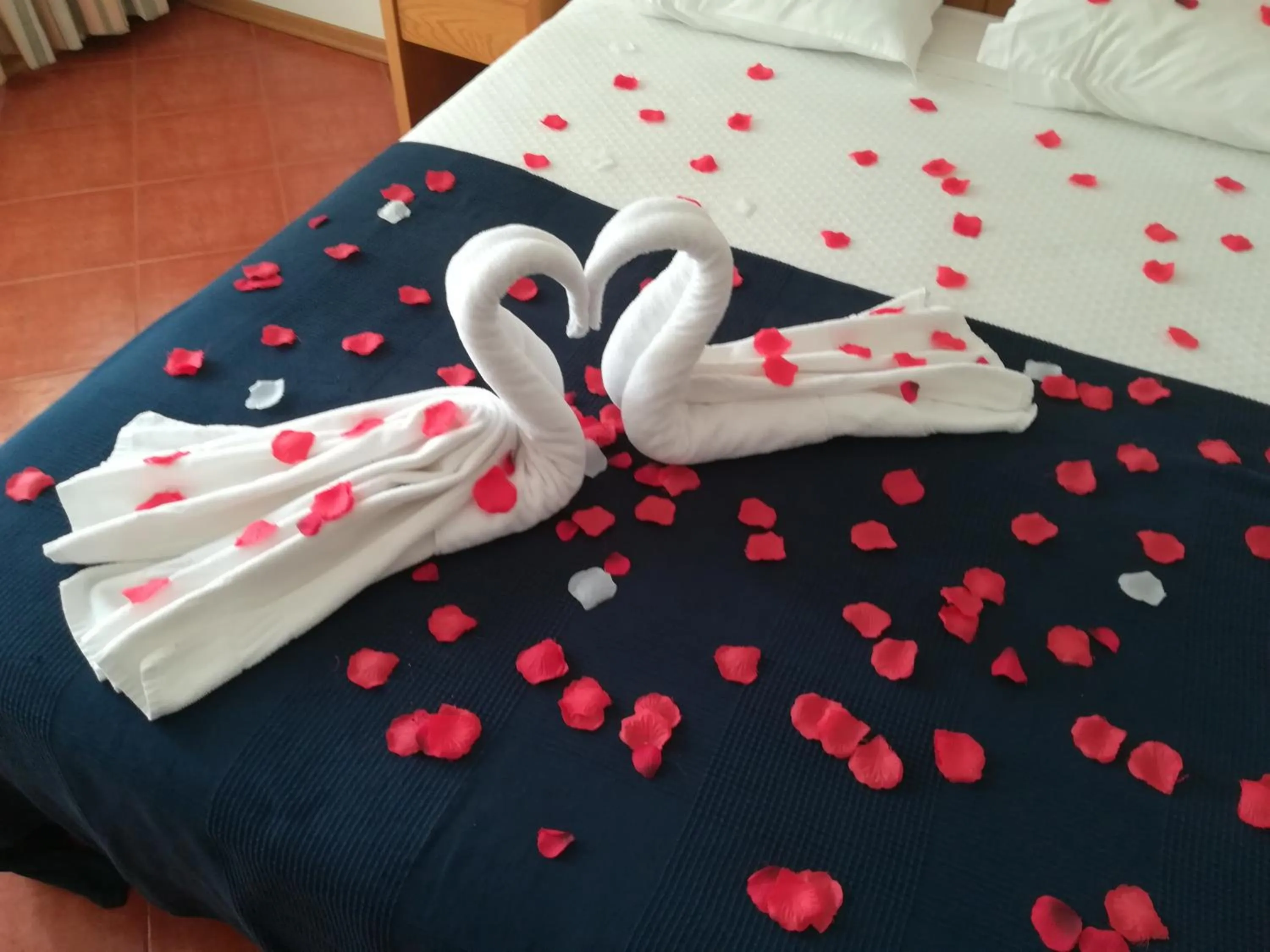 Bed in Hotel Santa Cruz