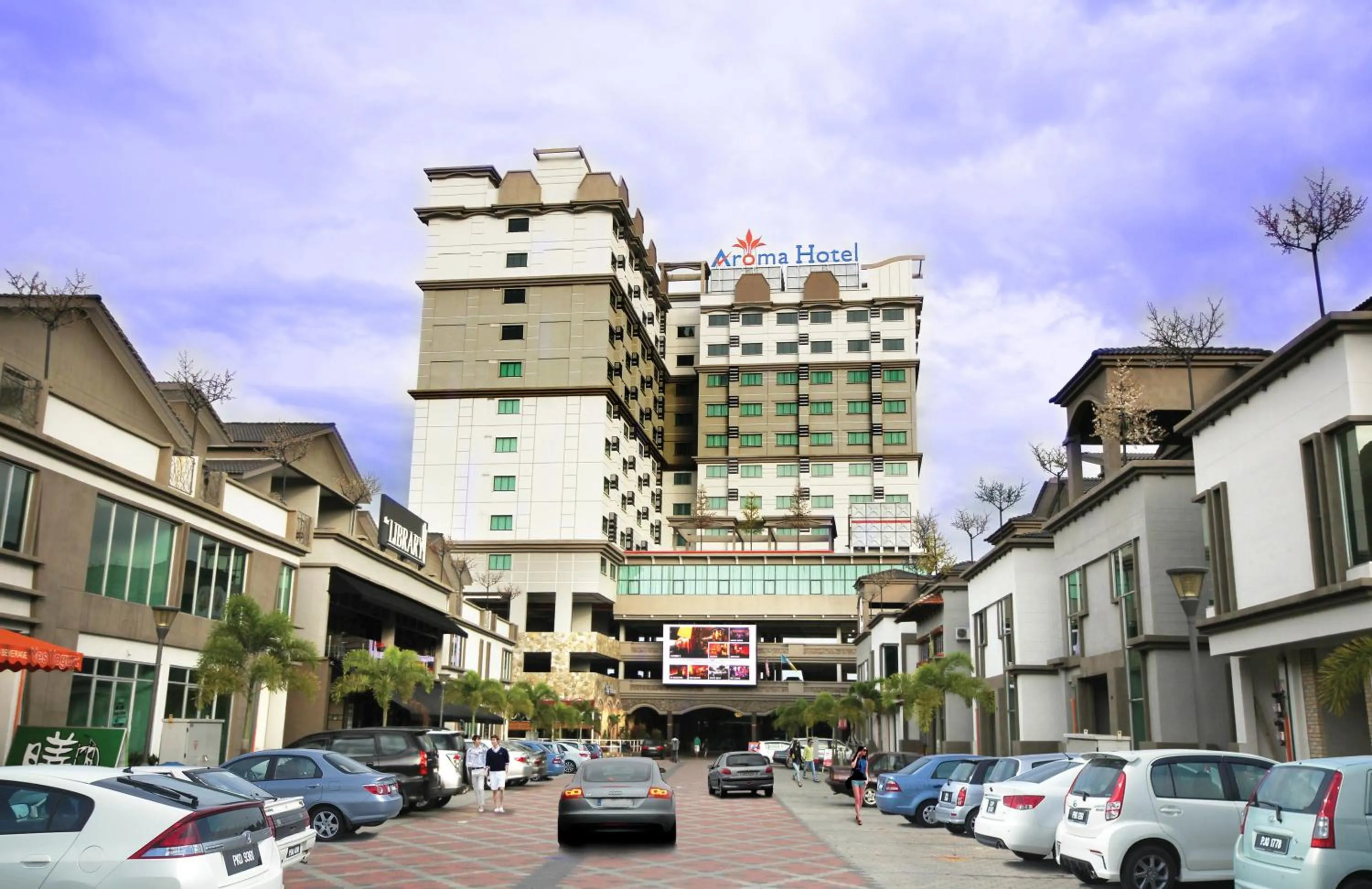 Property building in Aroma Hotel