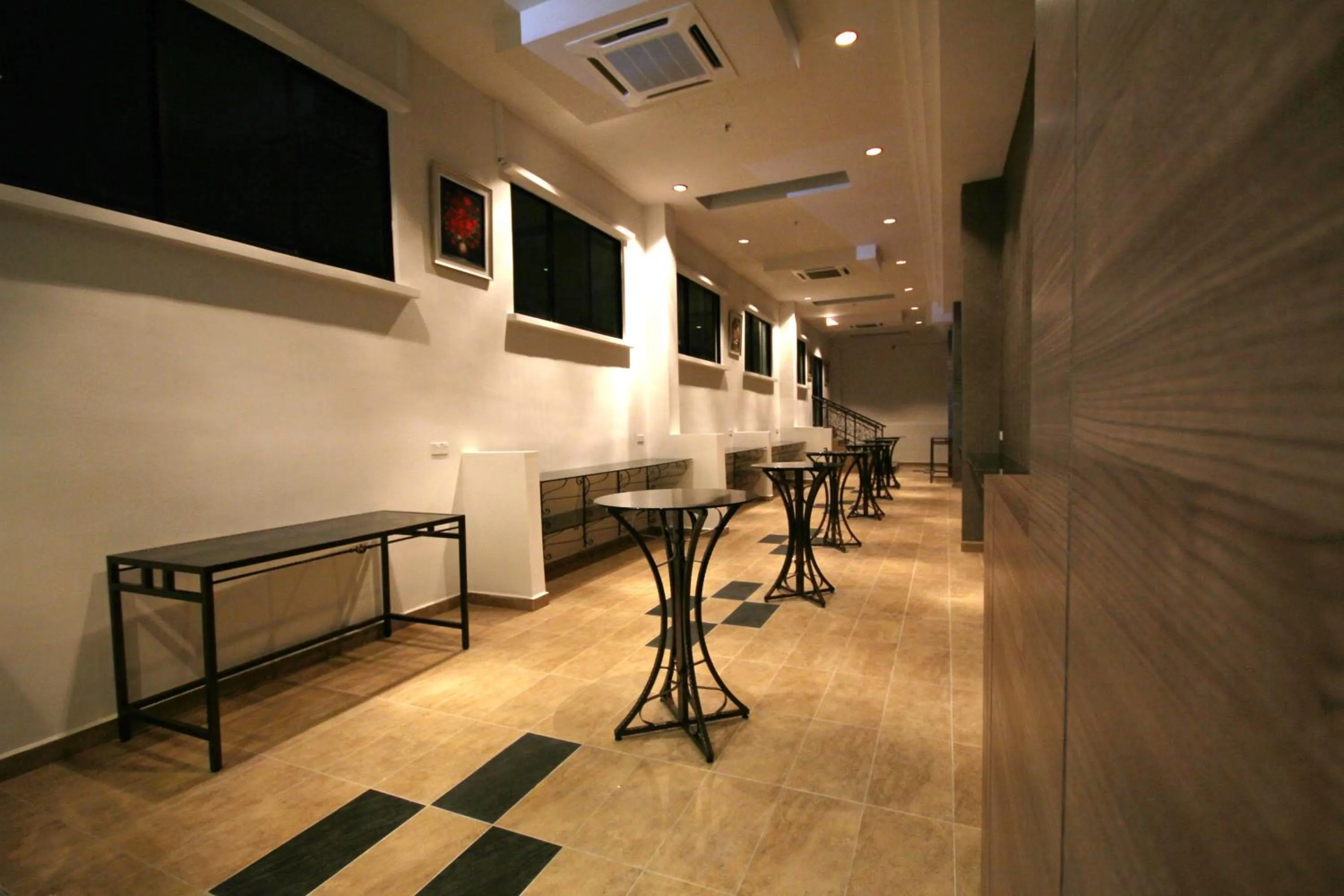 Decorative detail in Aroma Hotel