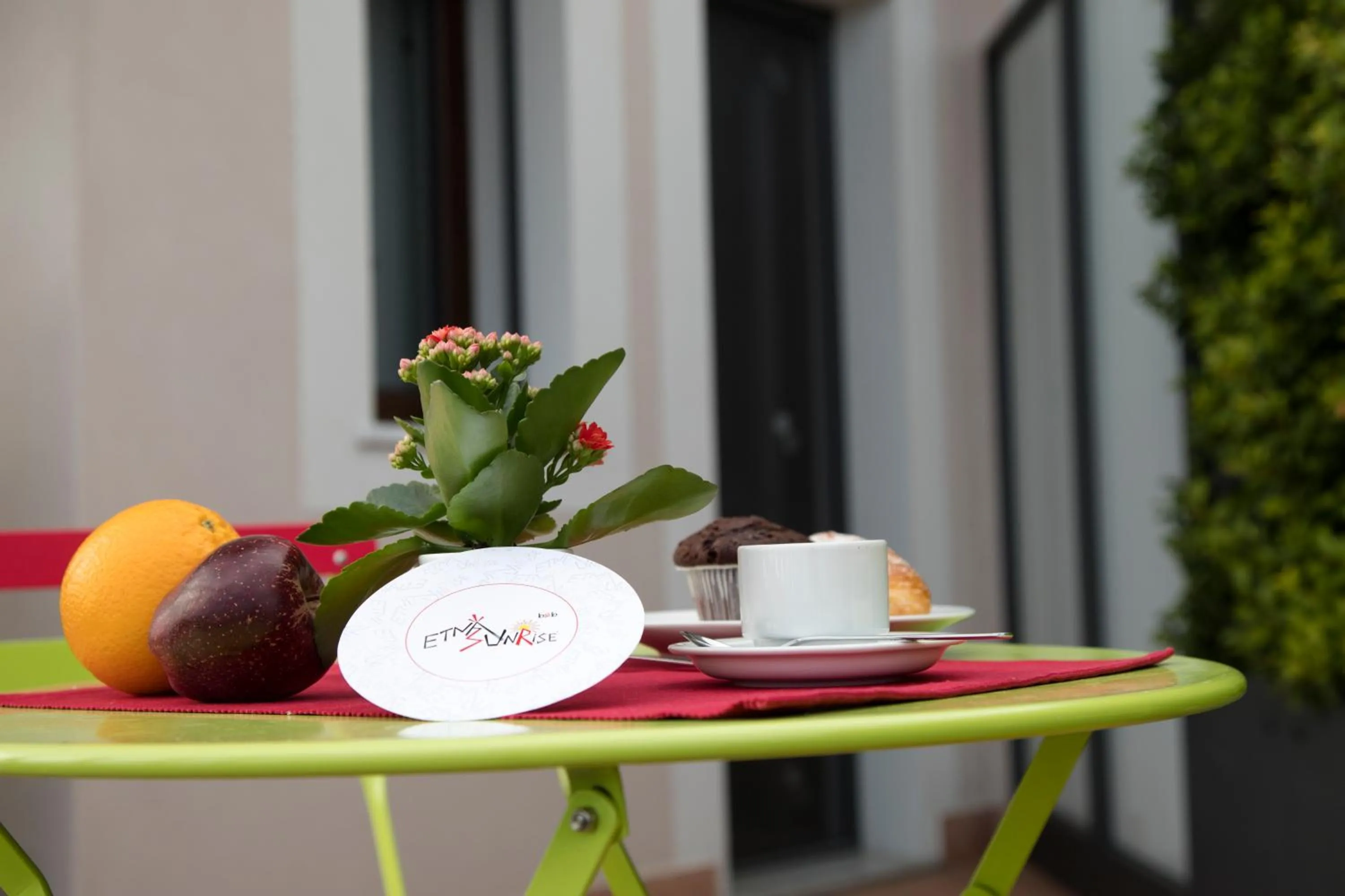 Food and drinks in Etna Sunrise b&b