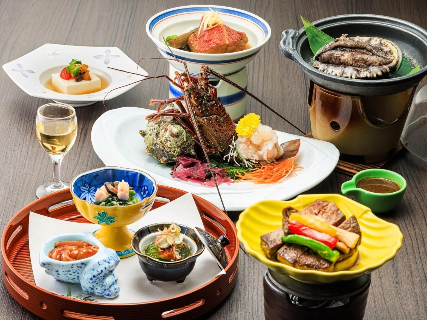 Dinner in Dogashima New Ginsui