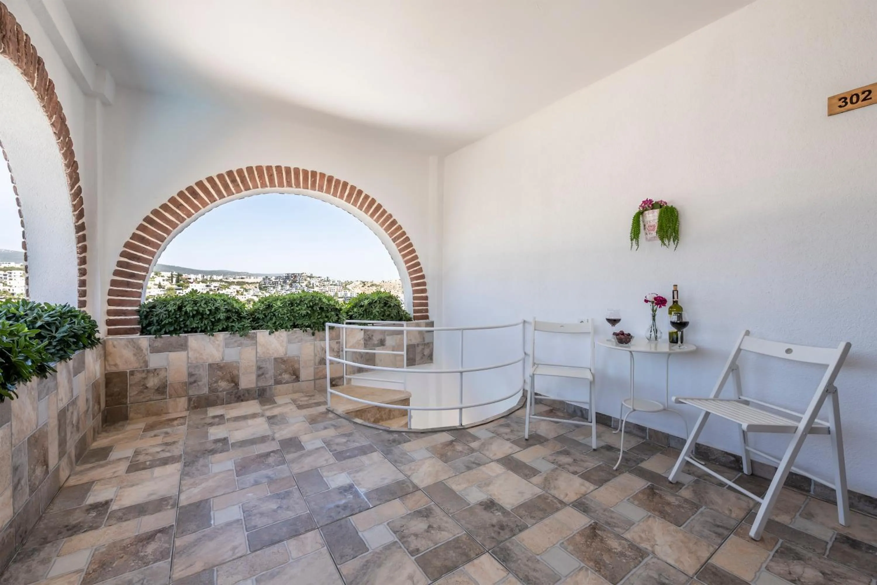 Balcony/Terrace in The Poyz Hotel Bodrum