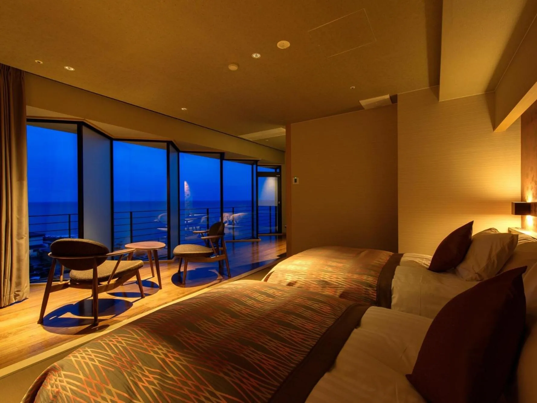 Area and facilities, Bed in Inatori Ginsuiso