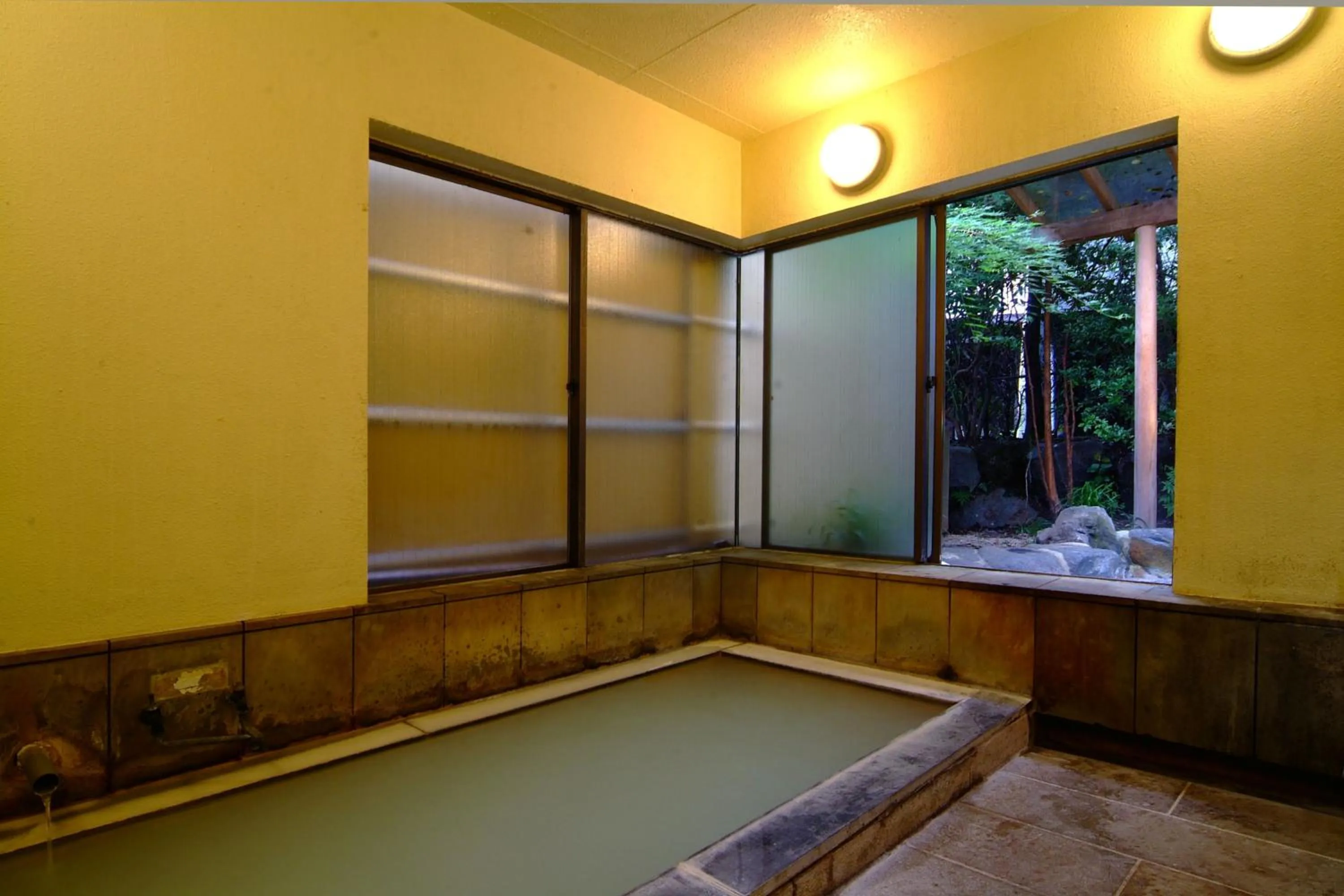 Hot Spring Bath in Mitake