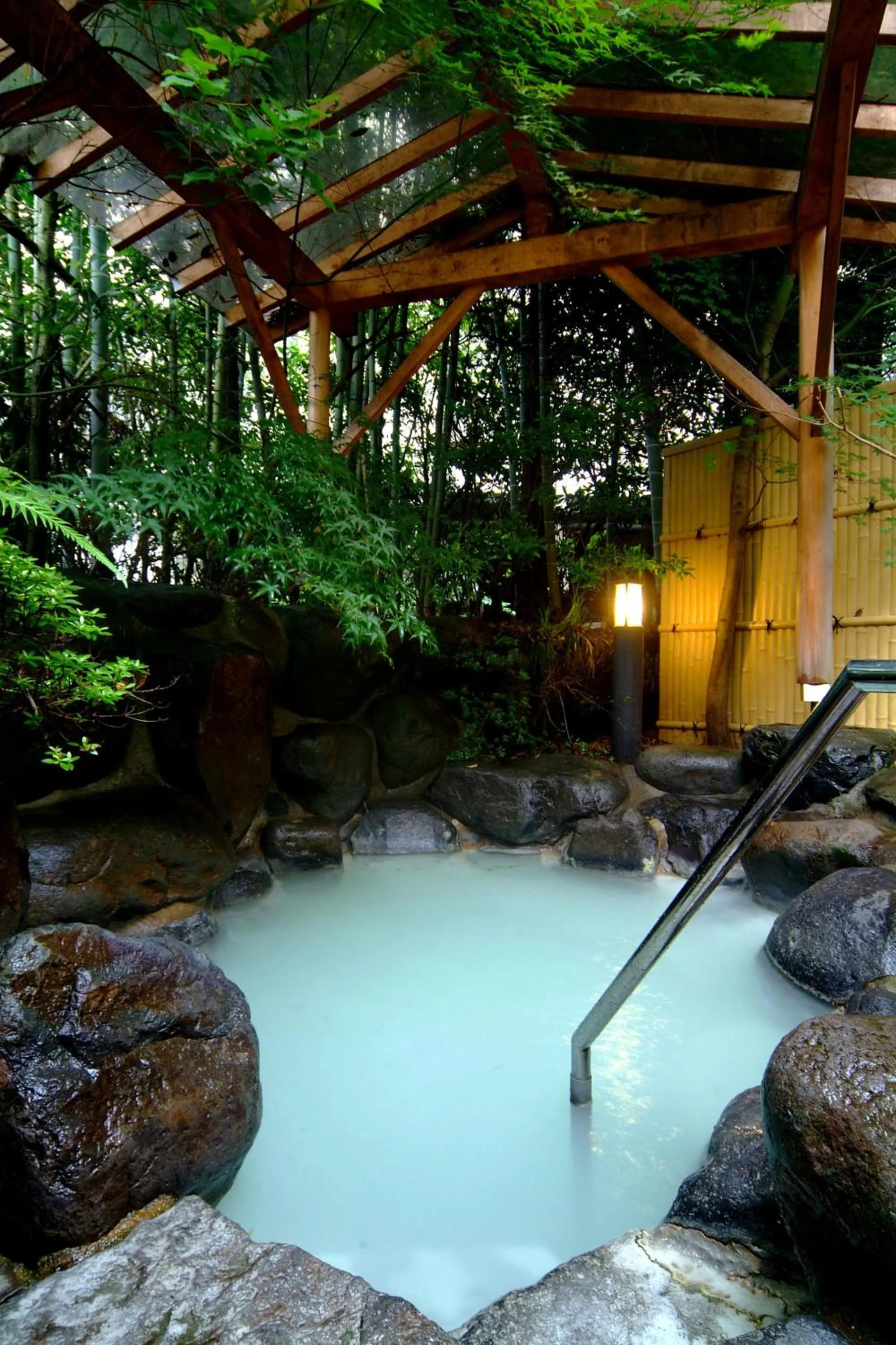 Hot Spring Bath in Mitake