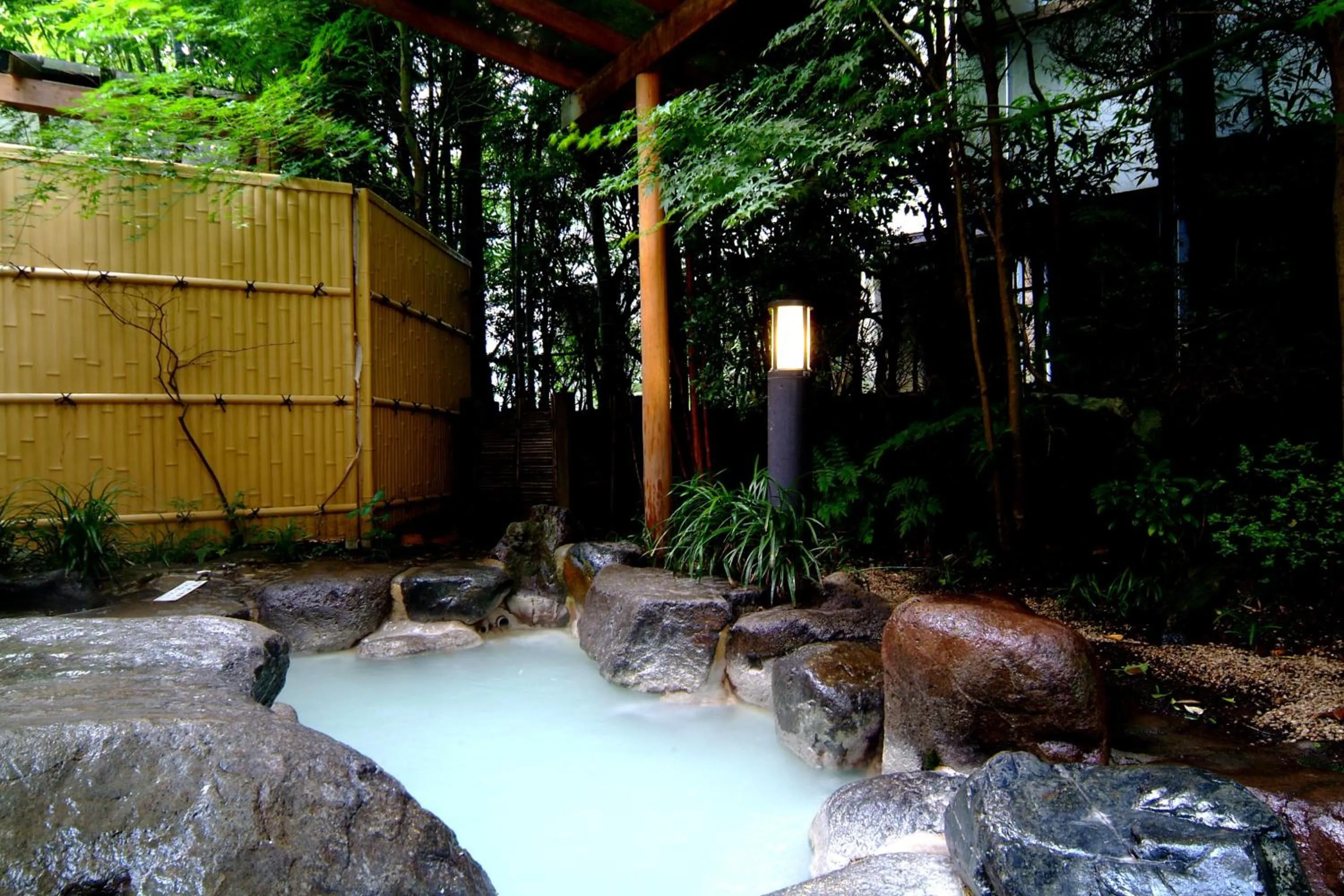 Hot Spring Bath in Mitake