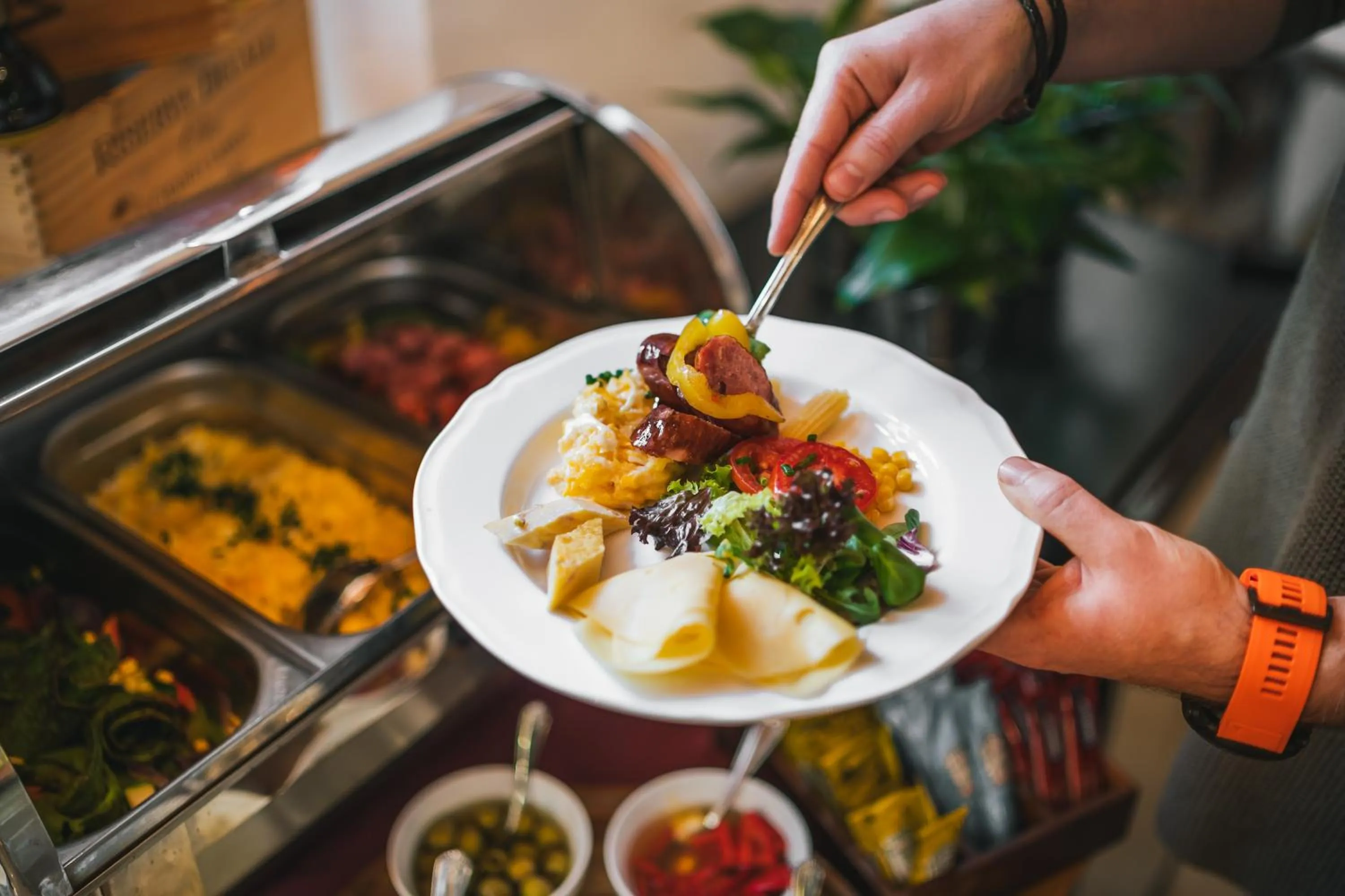 Breakfast in Hotel & Apartments Ventus Rosa