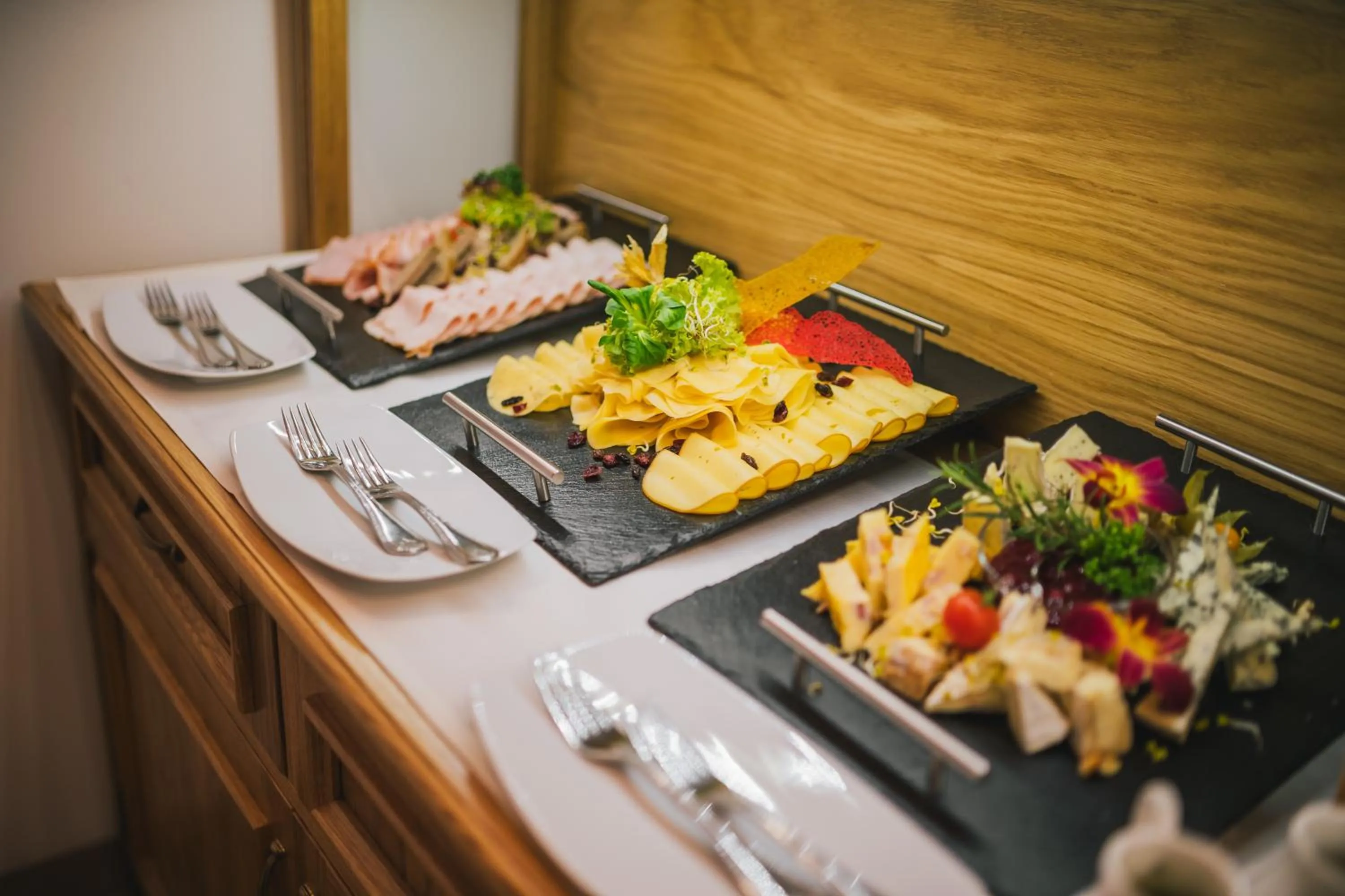 Breakfast in Hotel & Apartments Ventus Rosa