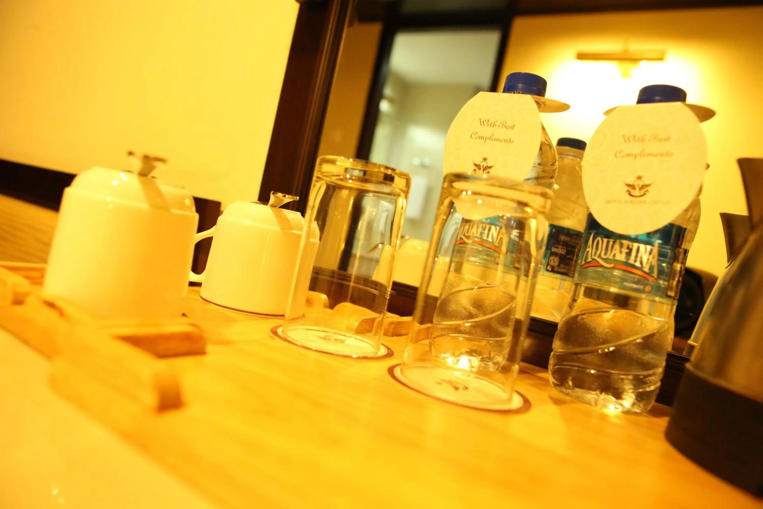 Decorative detail in Hotel Airlink Castle