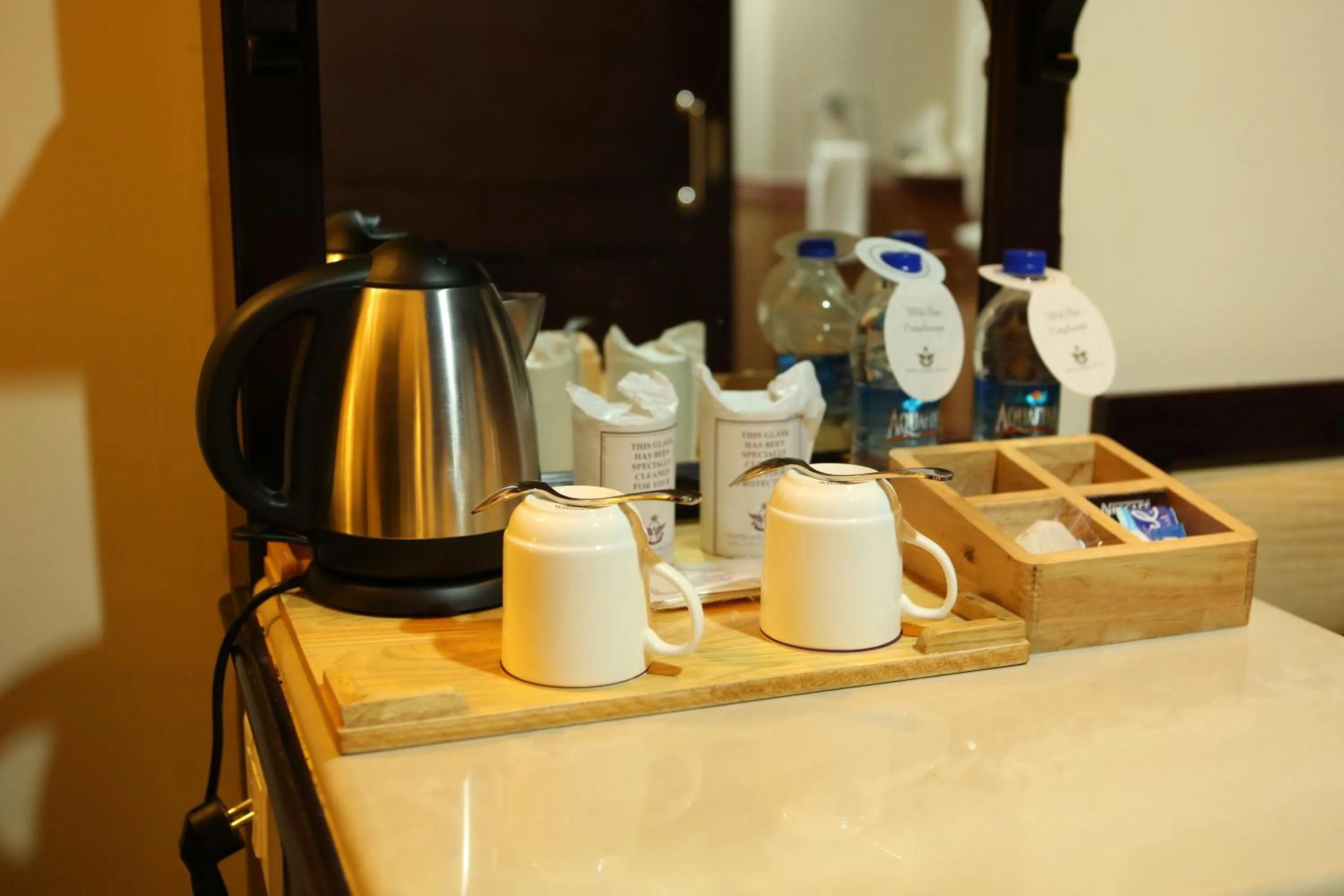 Decorative detail in Hotel Airlink Castle