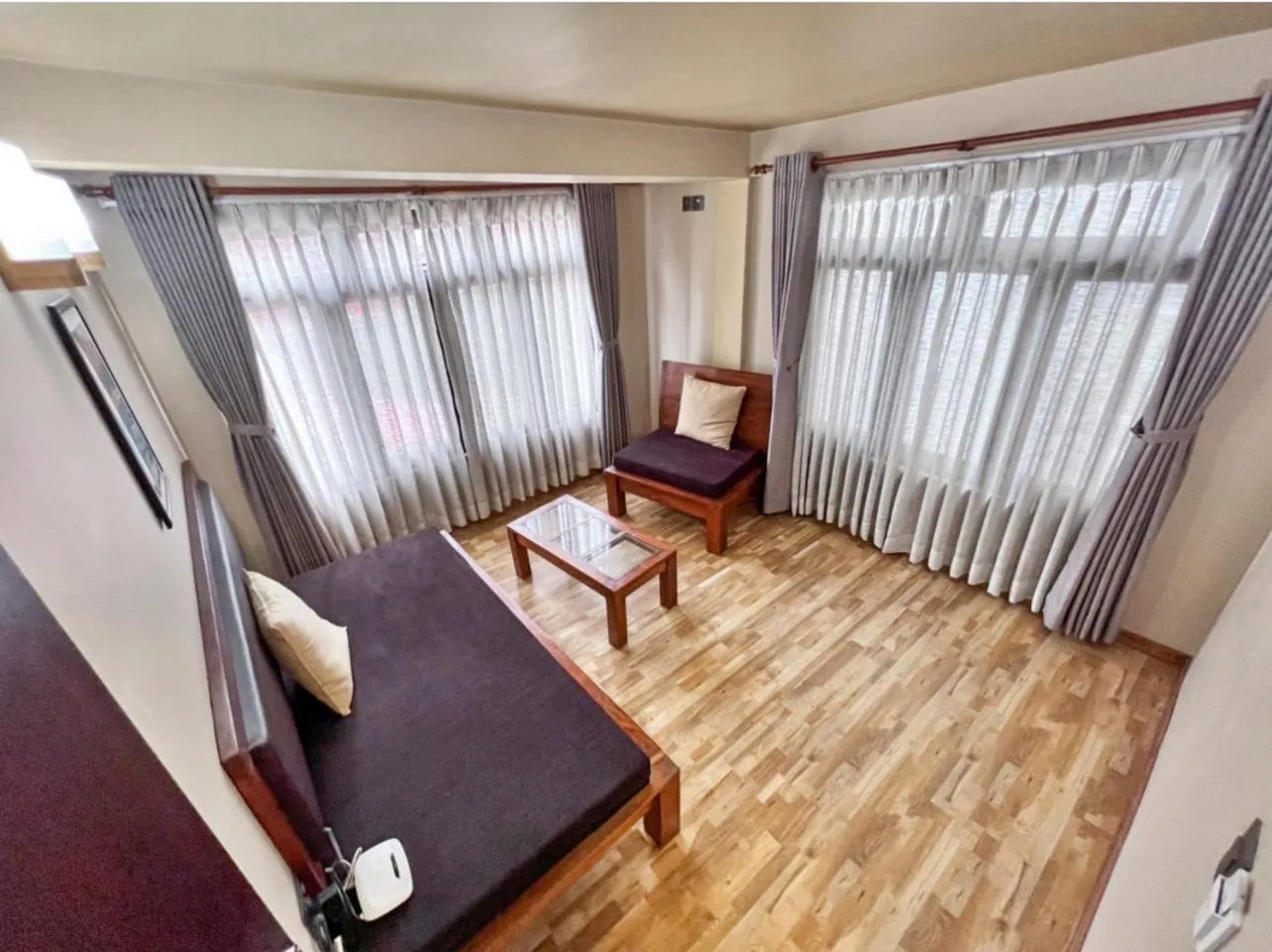 Bed in Sabila Boutique Hotel