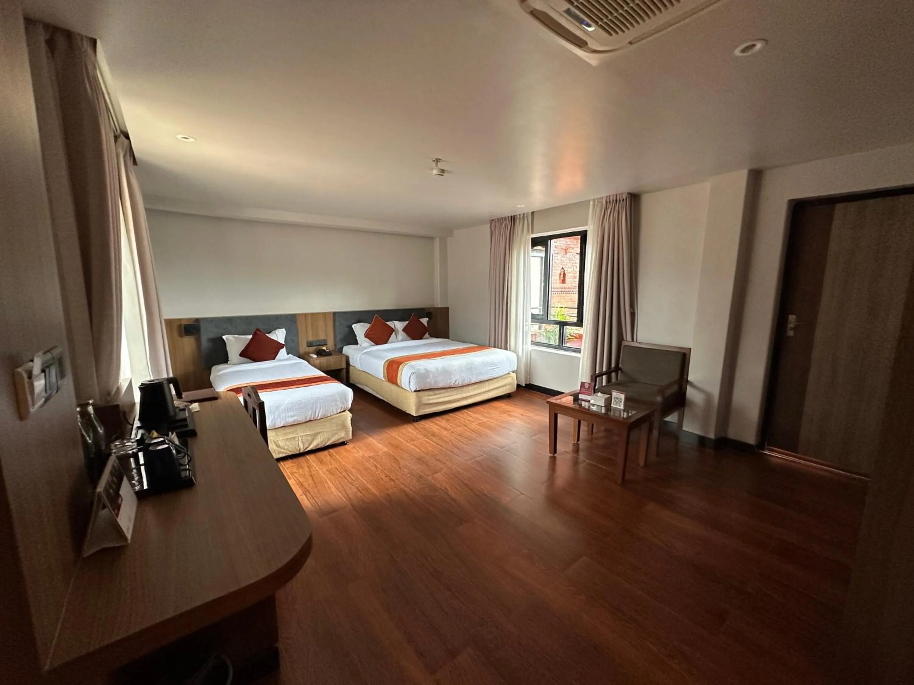 Photo of the whole room, Bed in Landmark Pokhara