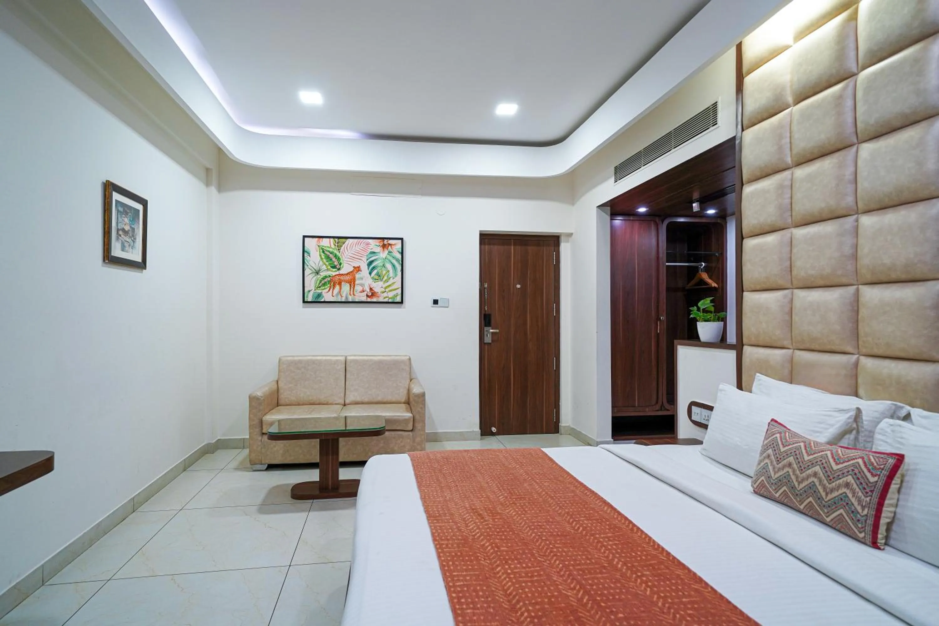 Bed in Olive Zip Btm Layout by Embassy Group