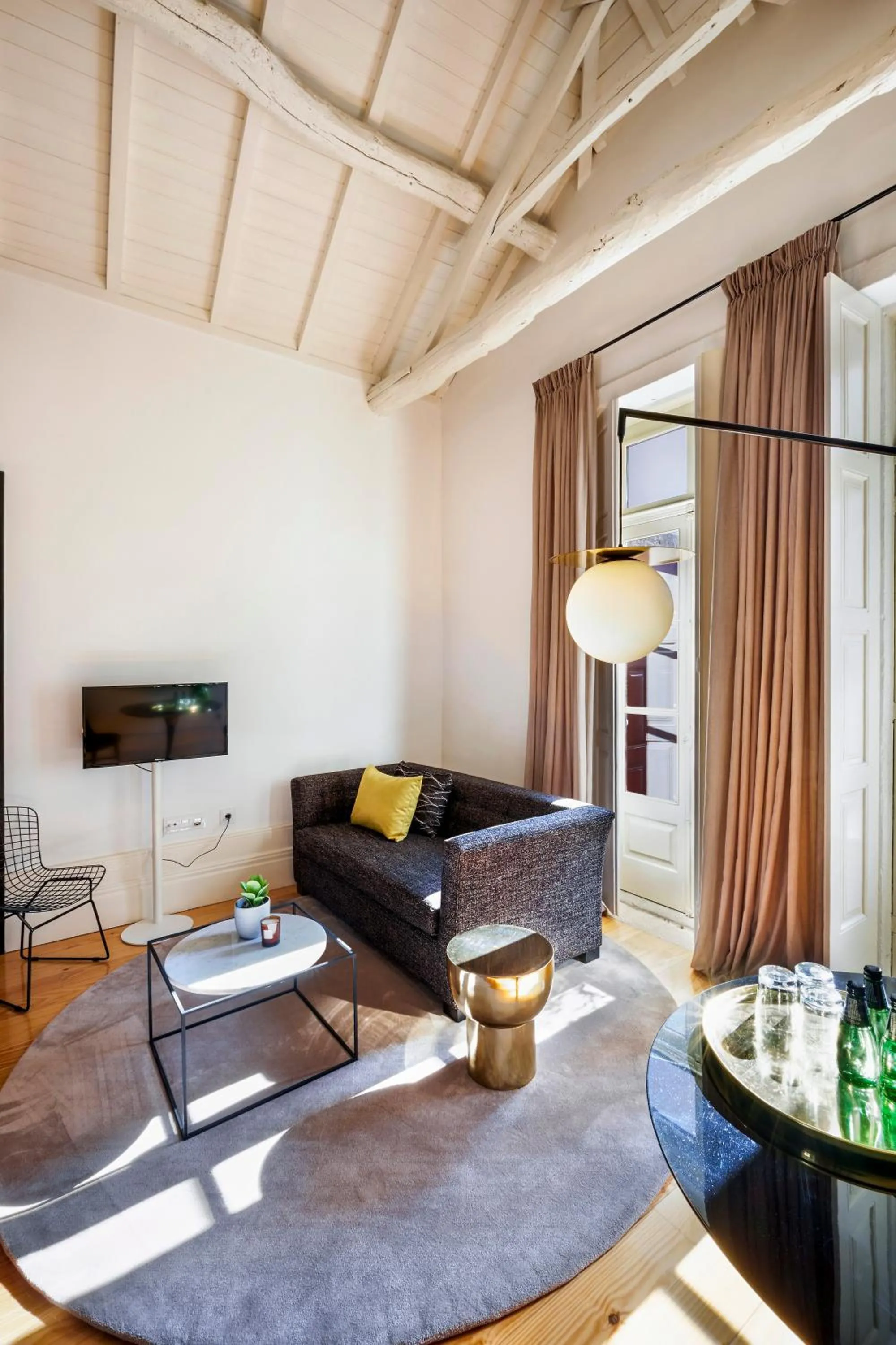 Living room in The A5 Smart Luxury Studios