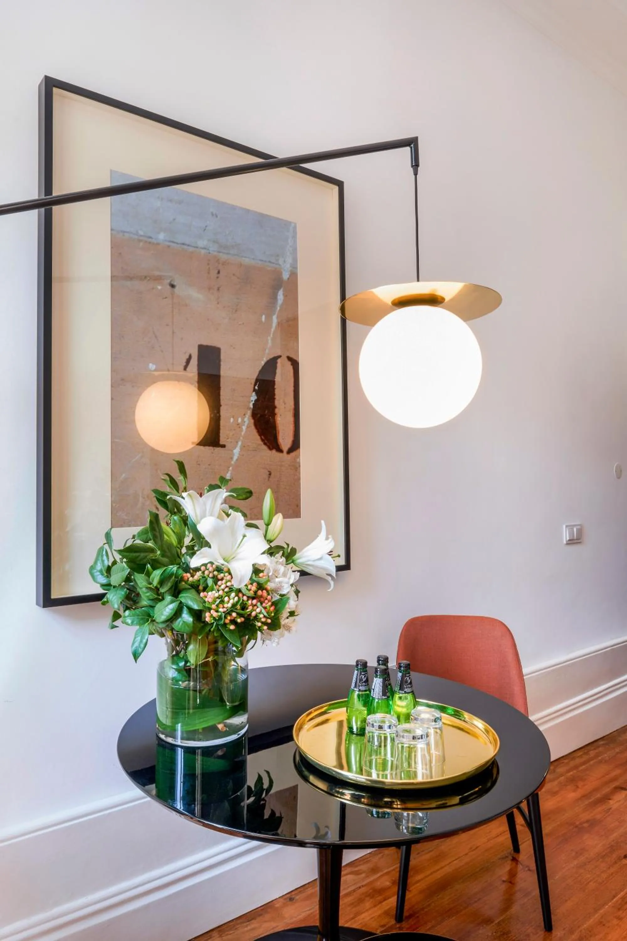 Dining area in The A5 Smart Luxury Studios